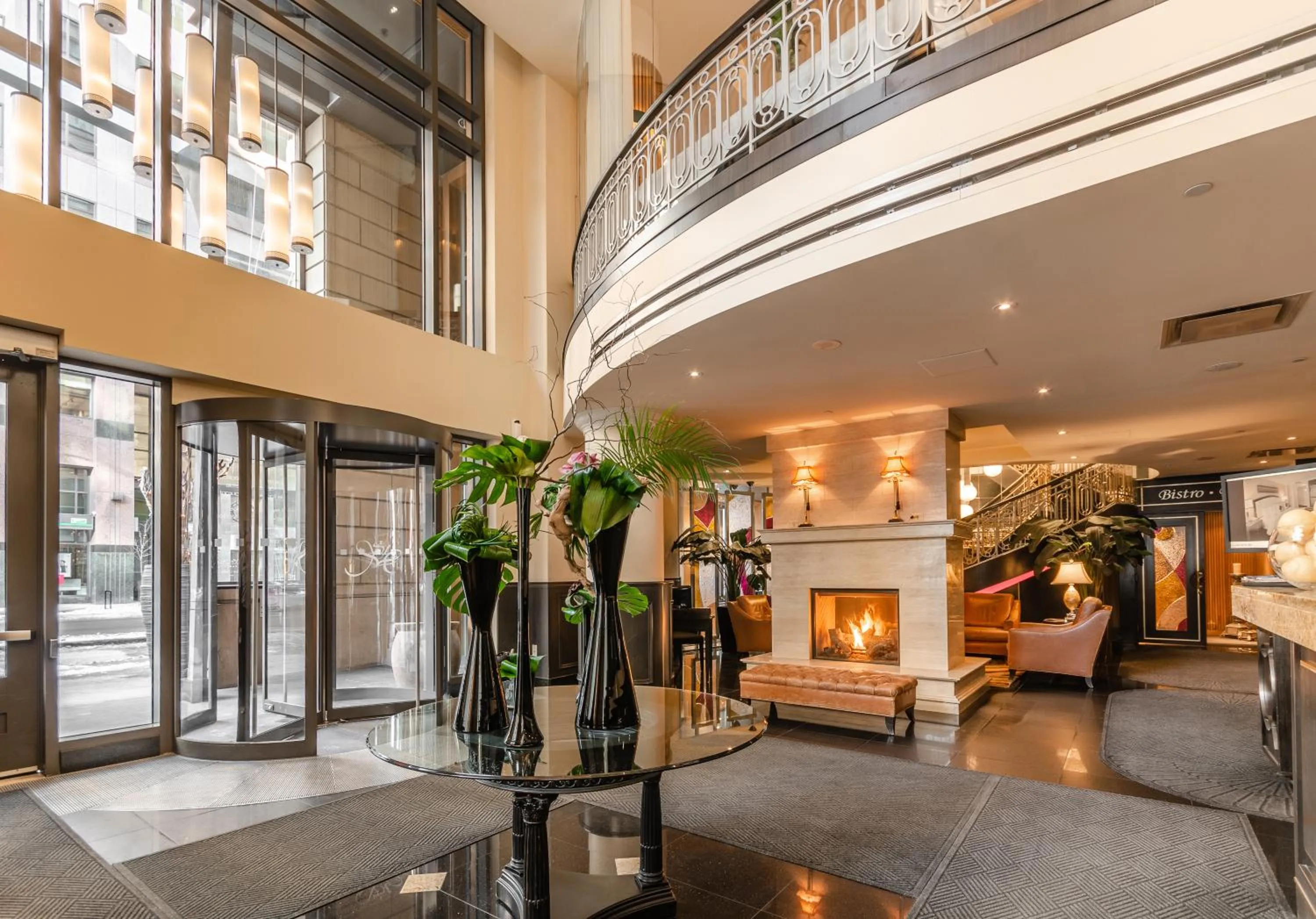 Lobby or reception in Le St-Martin Hotel Centre-ville – Hotel Particulier