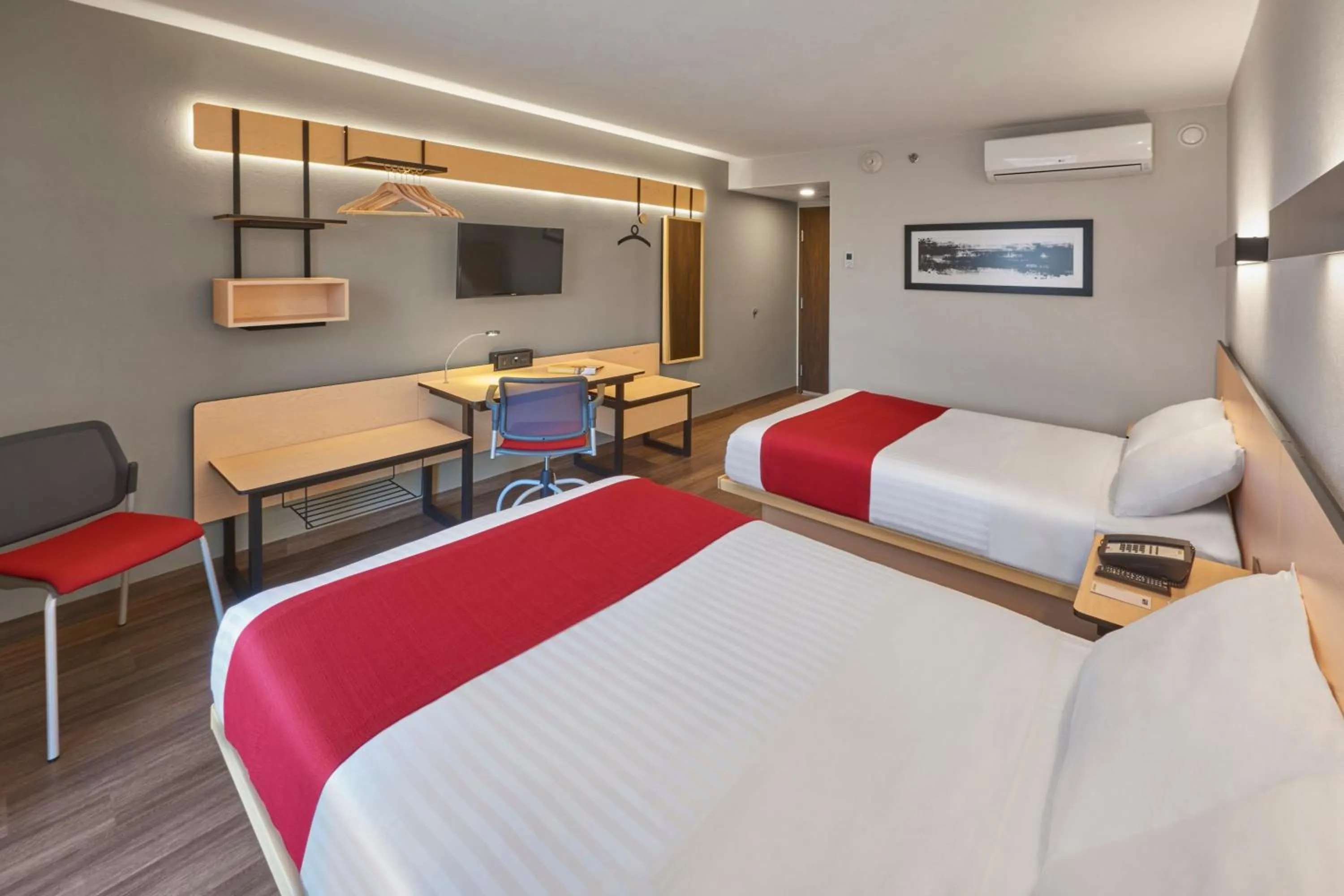 Bedroom, Bed in City Express by Marriott Tampico Altamira