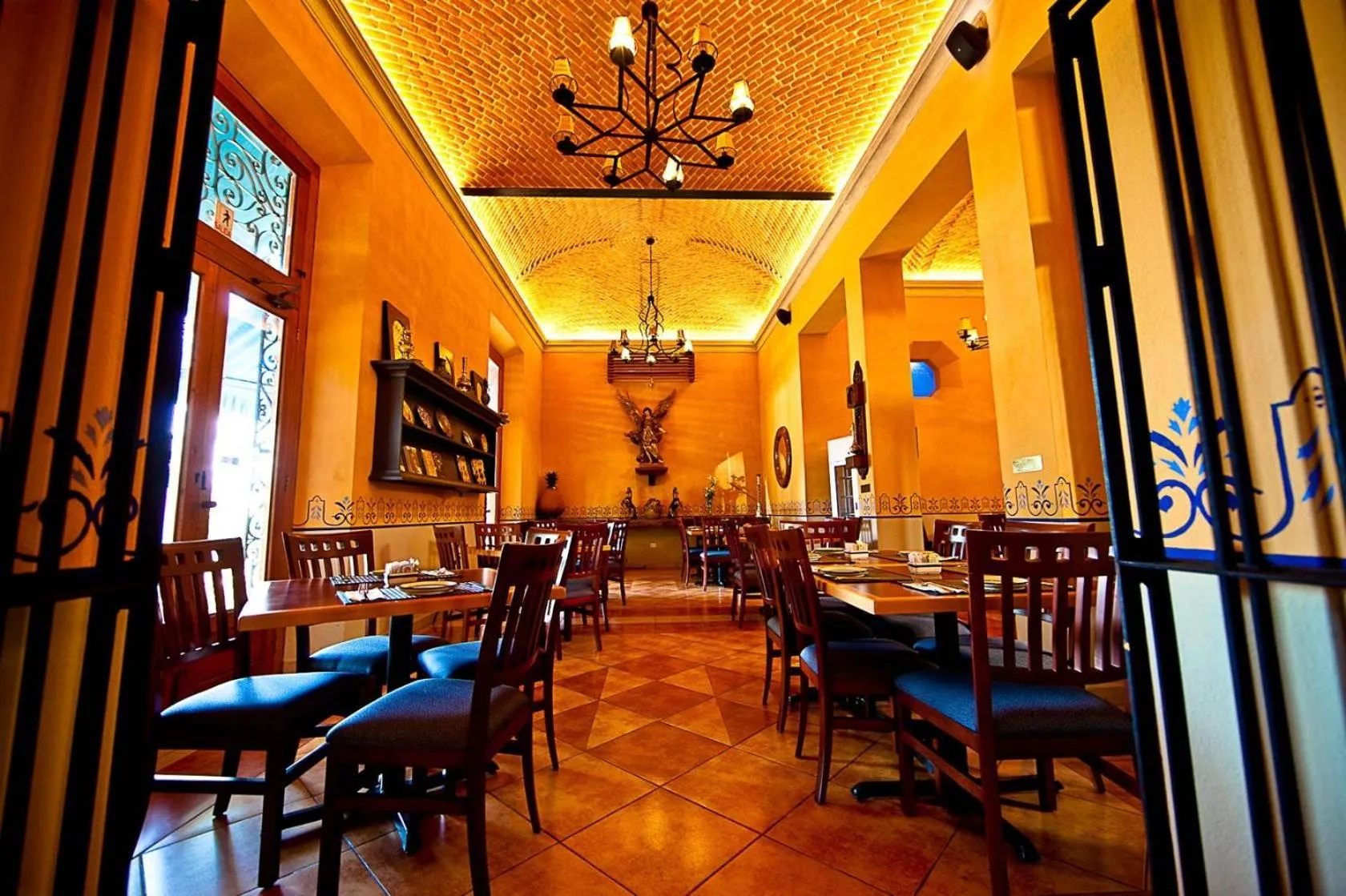 Restaurant/places to eat in Hotel Boutique Casa San Angel