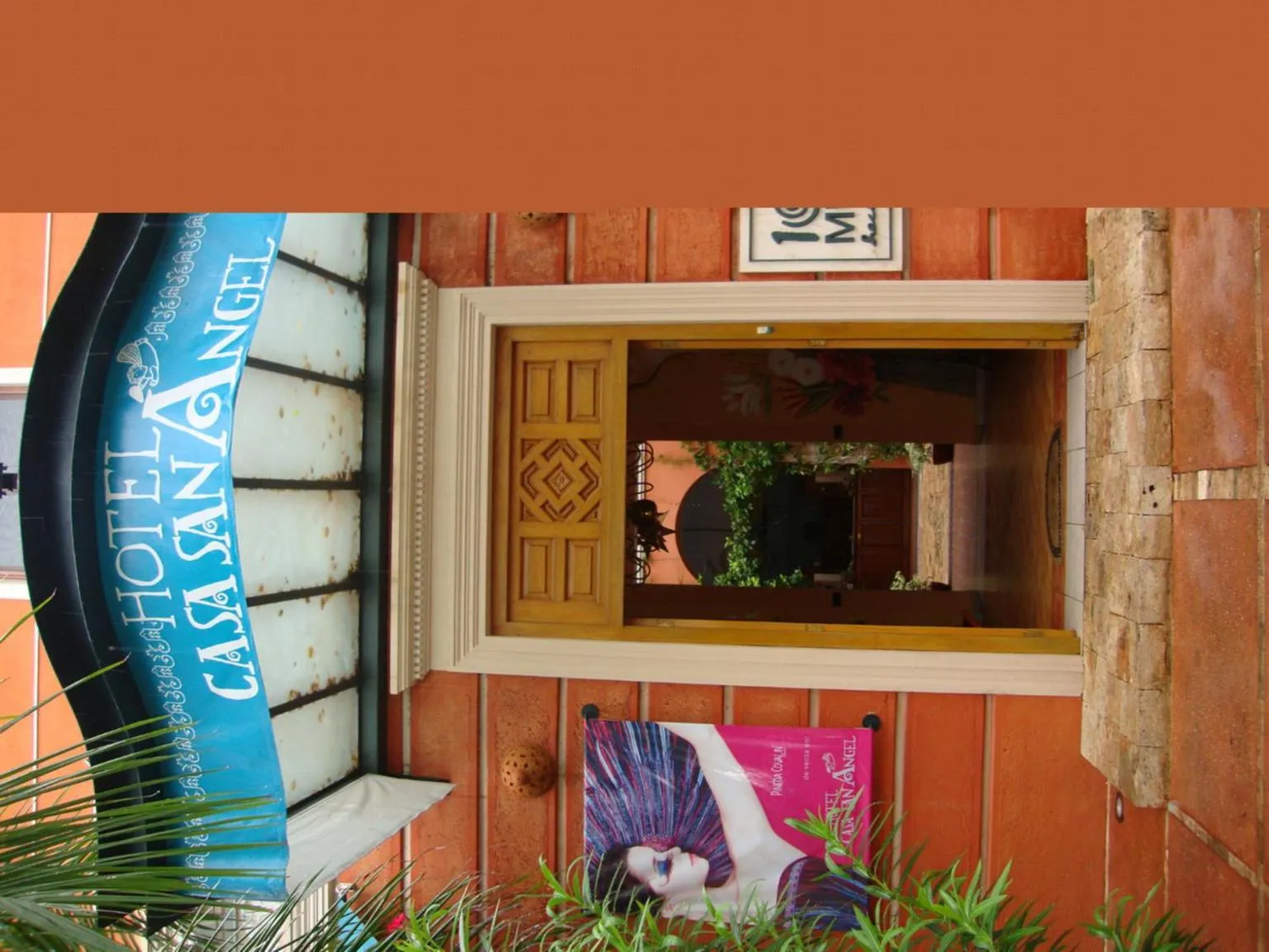 Facade/entrance in Hotel Boutique Casa San Angel