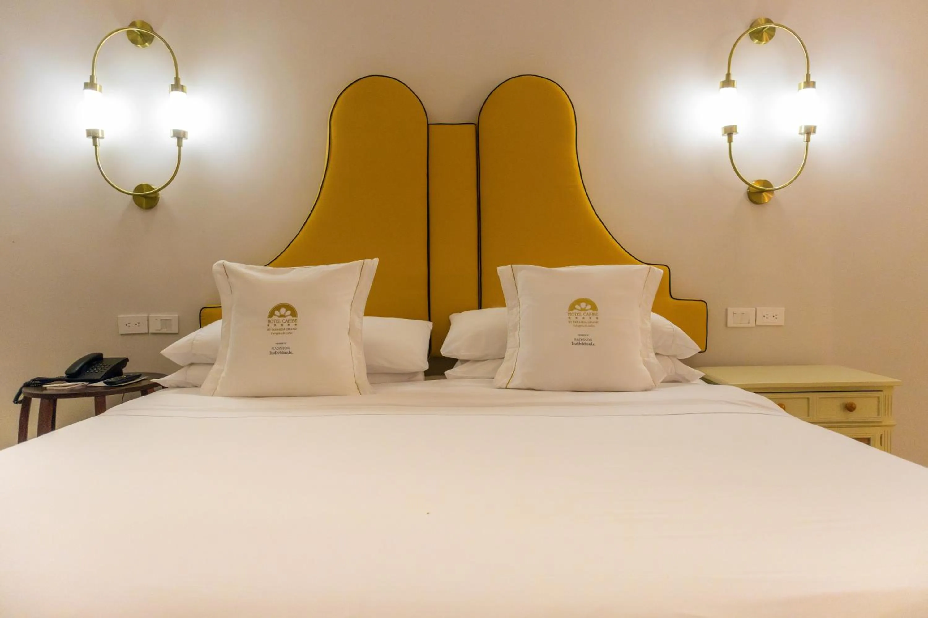 Bed in Hotel Caribe by Faranda Grand, a member of Radisson Individuals