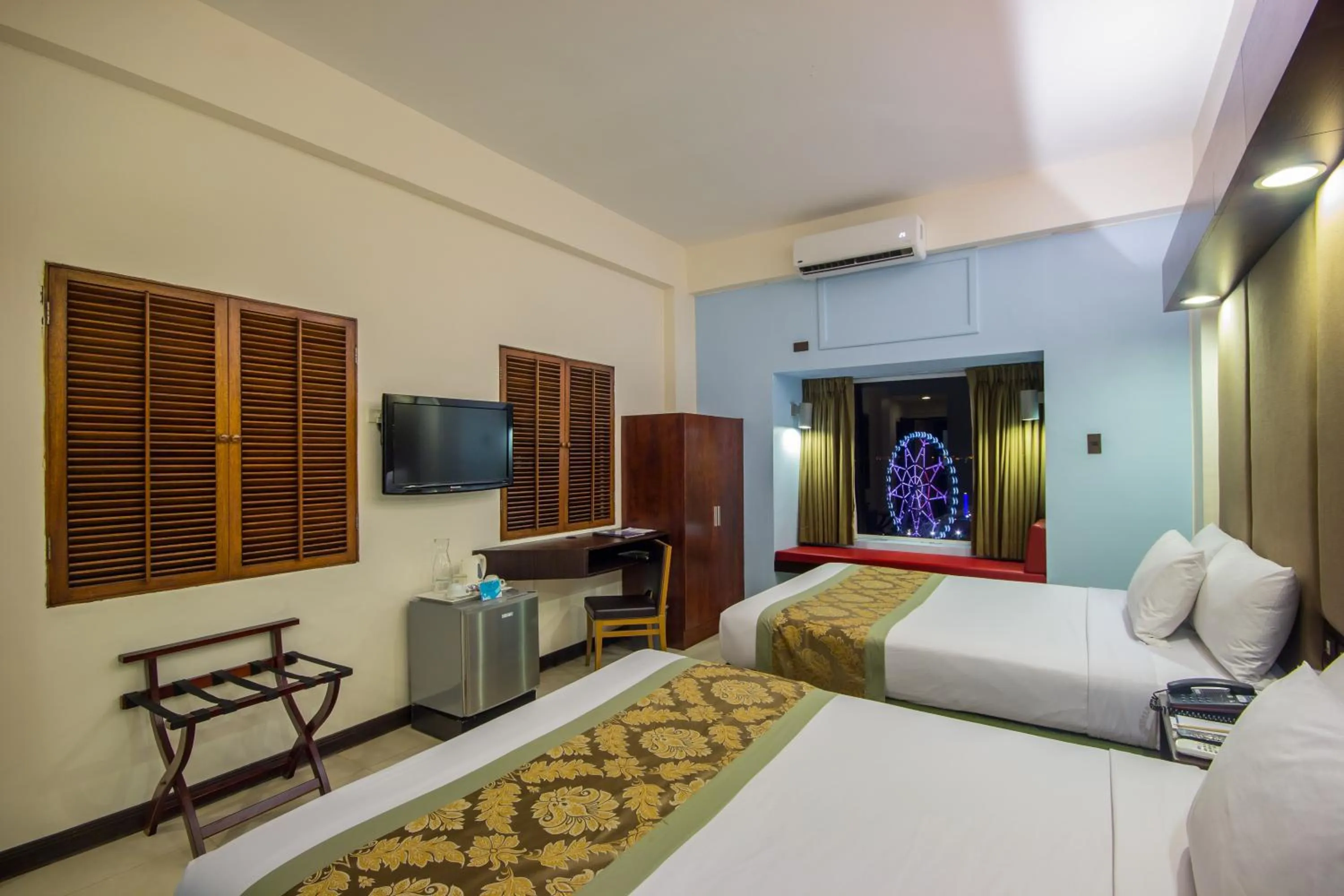 Photo of the whole room, Bed in Microtel by Wyndham Mall of Asia