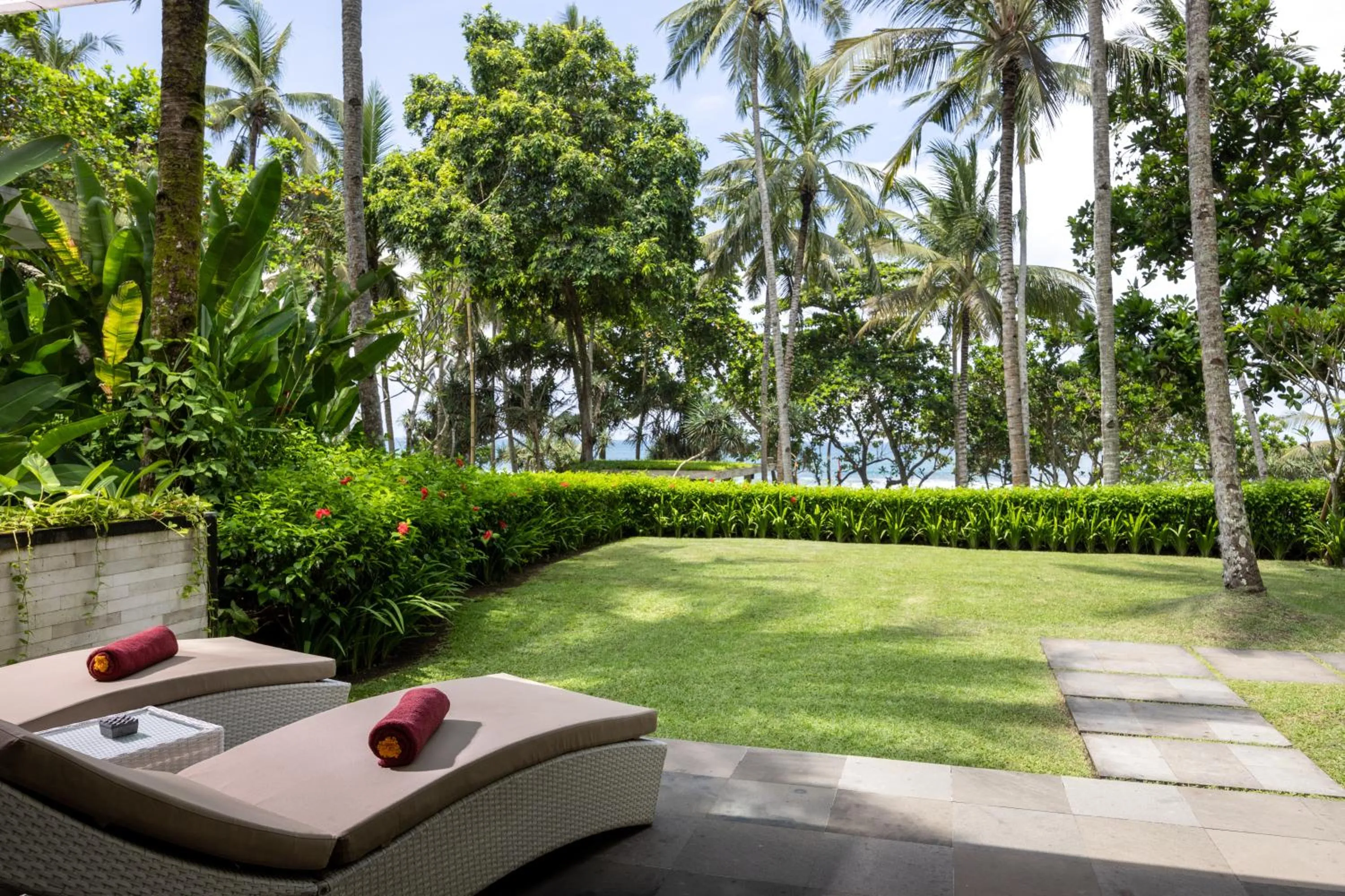 Garden view in Kelapa Retreat & Spa