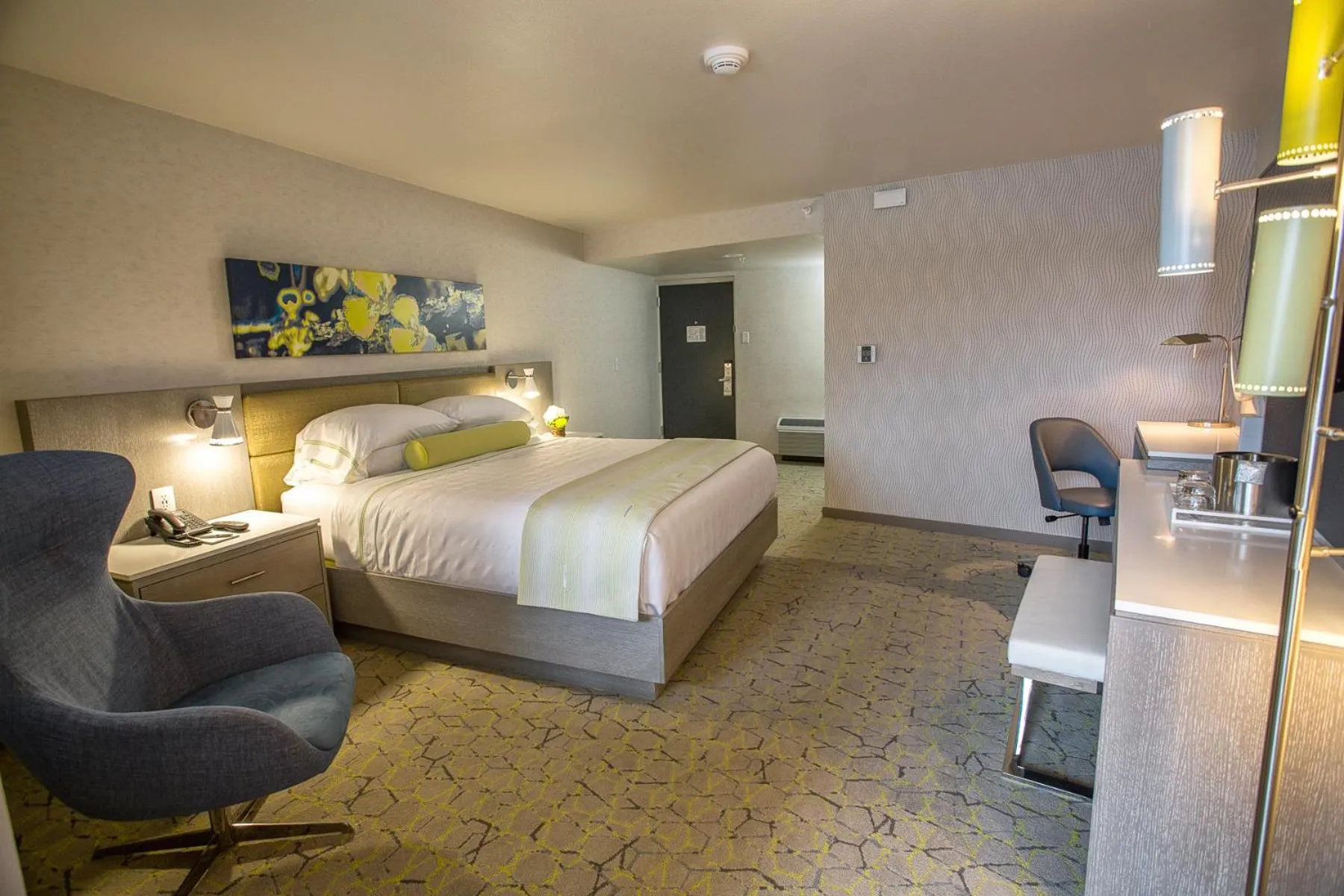 Bed in The Fredonia Hotel