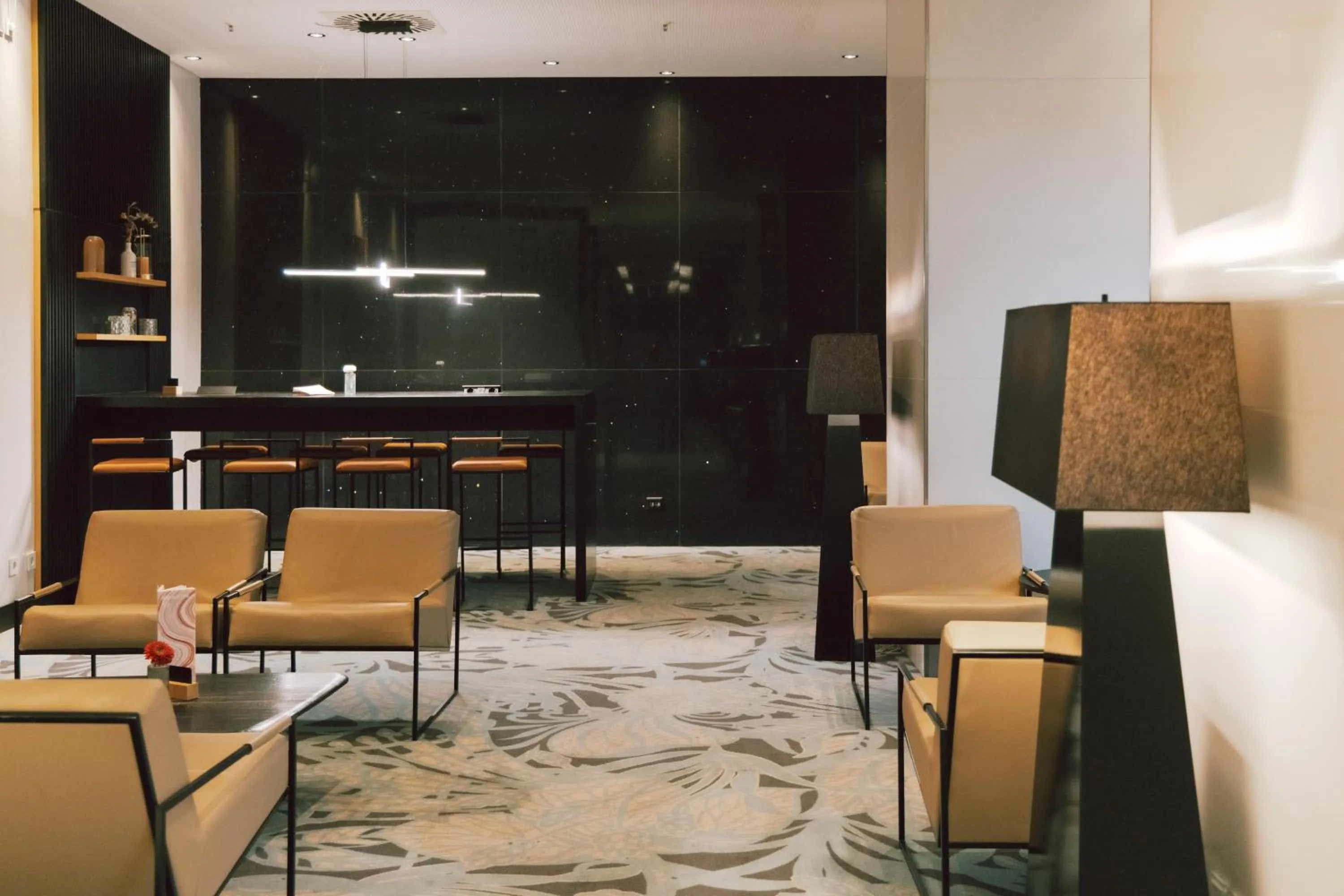 Lobby or reception in Radisson Blu Hotel, Hamburg