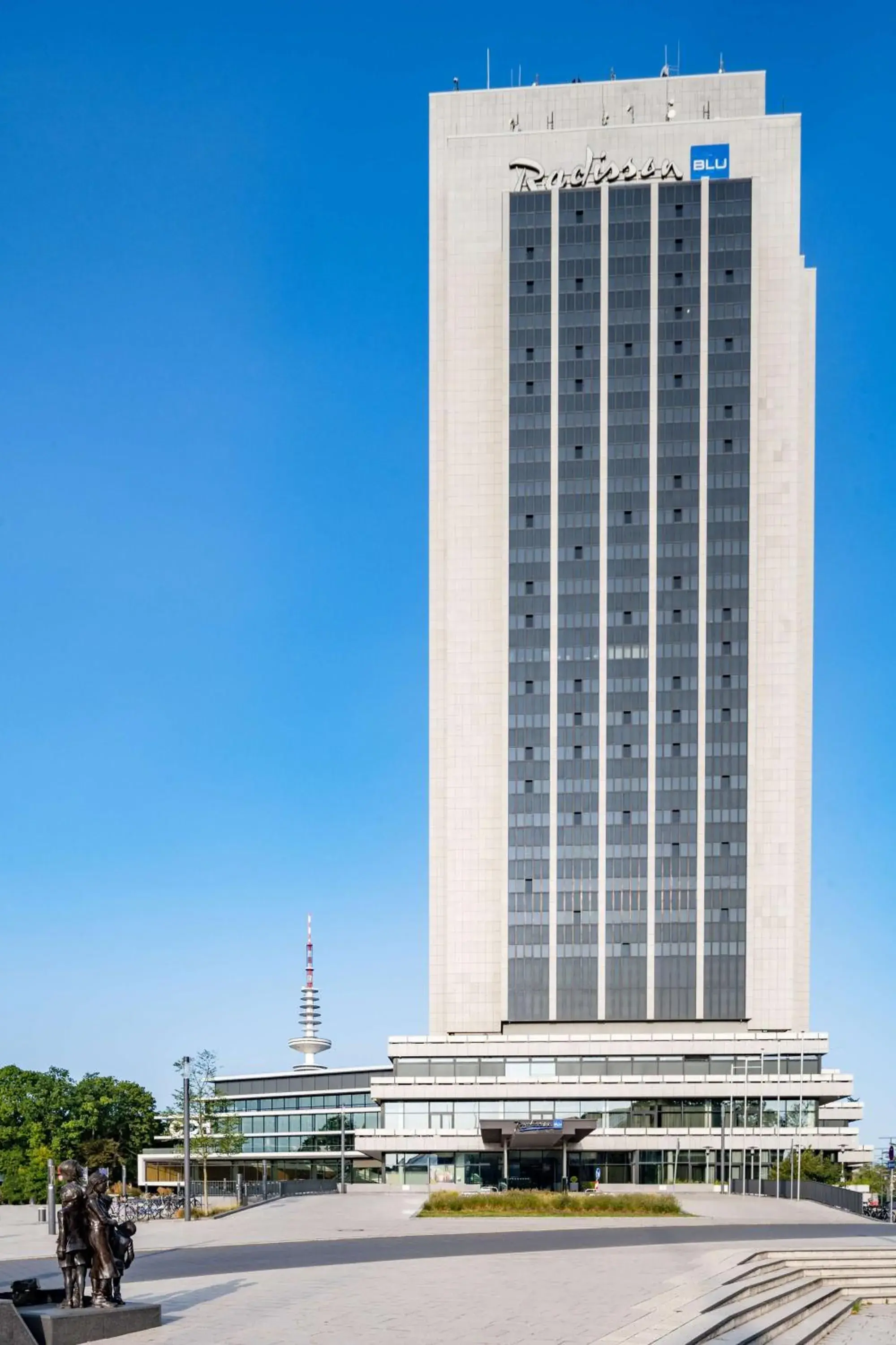 Property building in Radisson Blu Hotel, Hamburg Property building in Radisson Blu Hotel, Hamburg