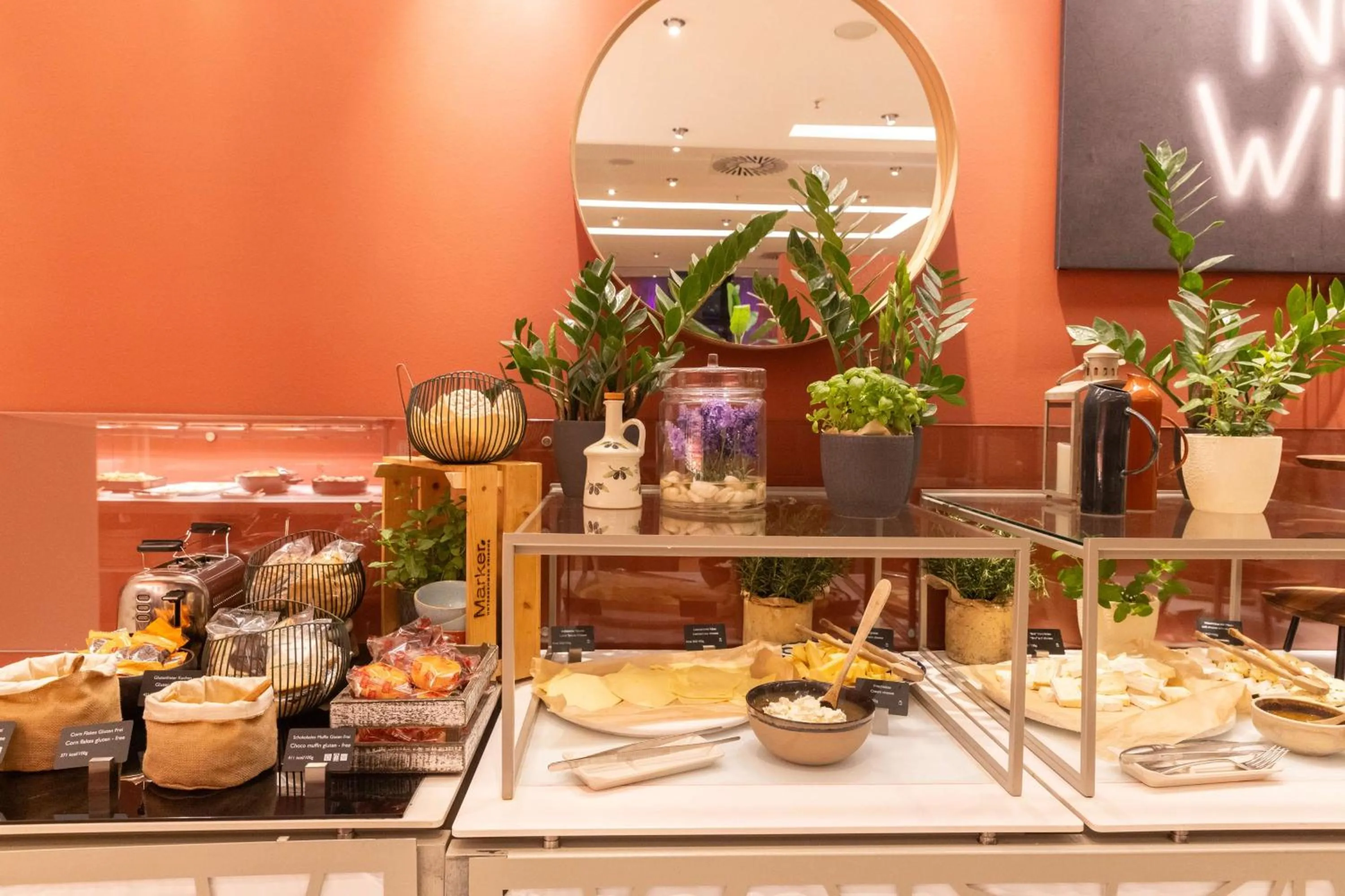 Breakfast in Radisson Blu Hotel, Hamburg