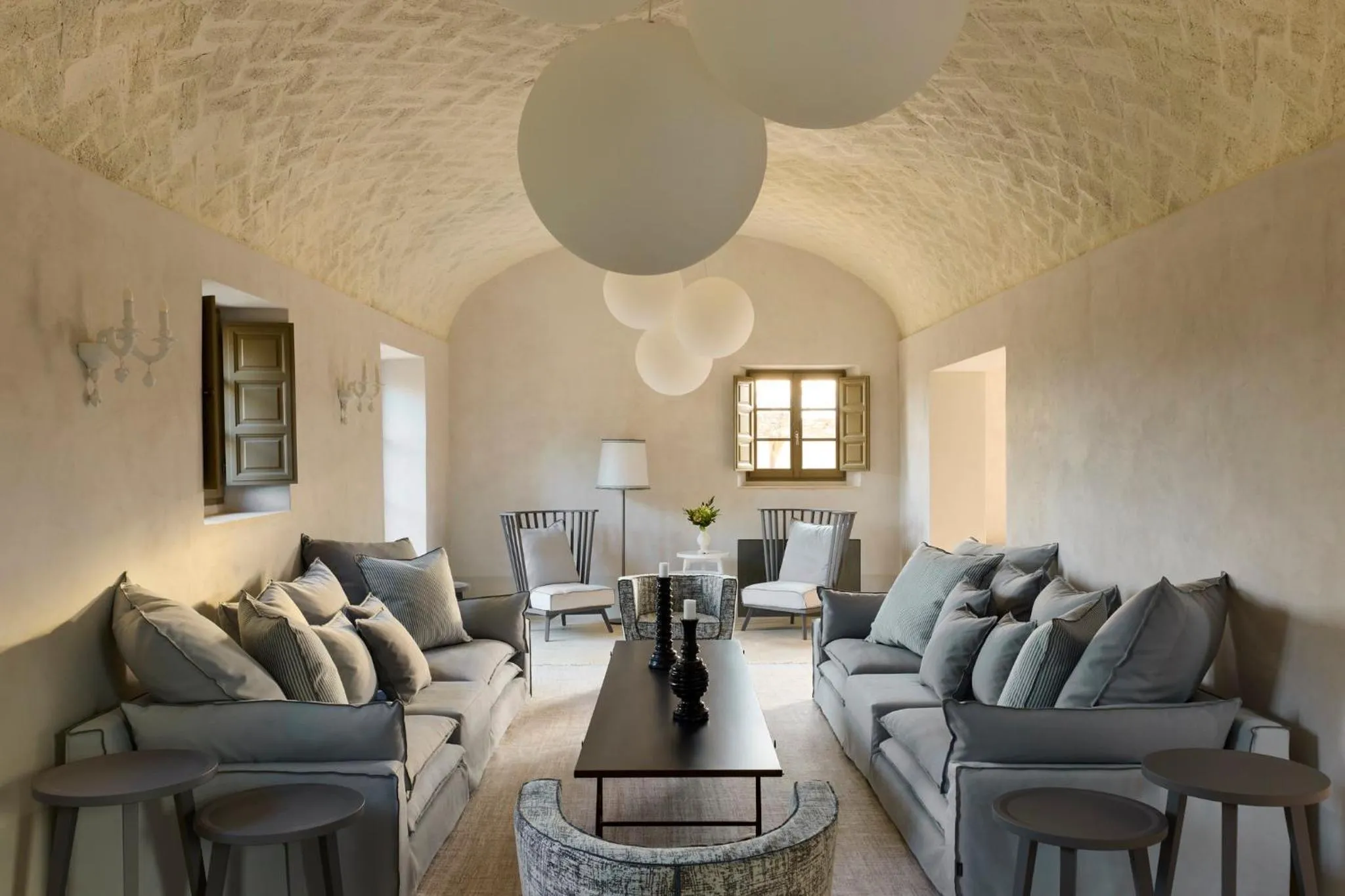 Living room in COMO Castello Del Nero