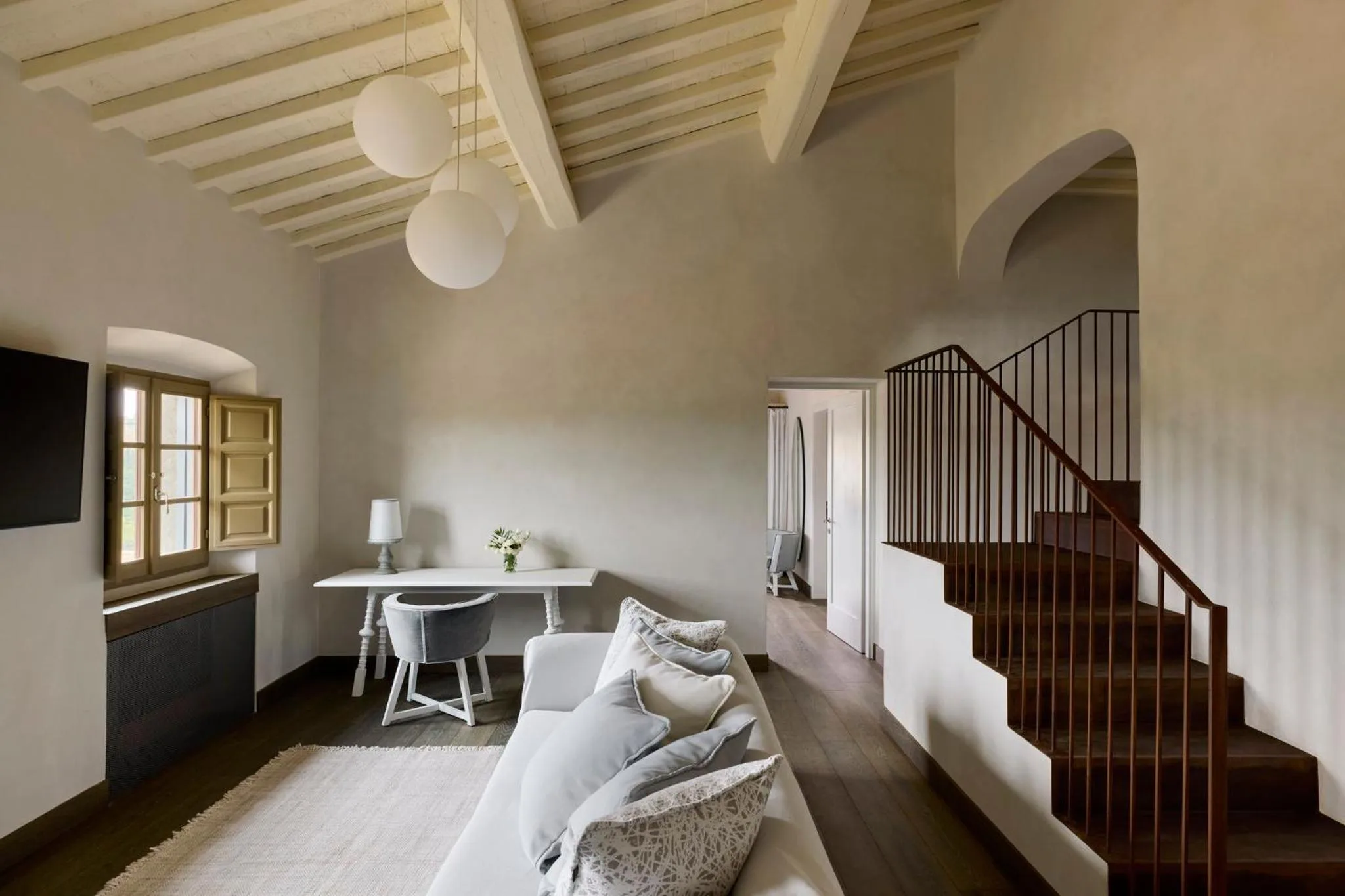 Living room in COMO Castello Del Nero