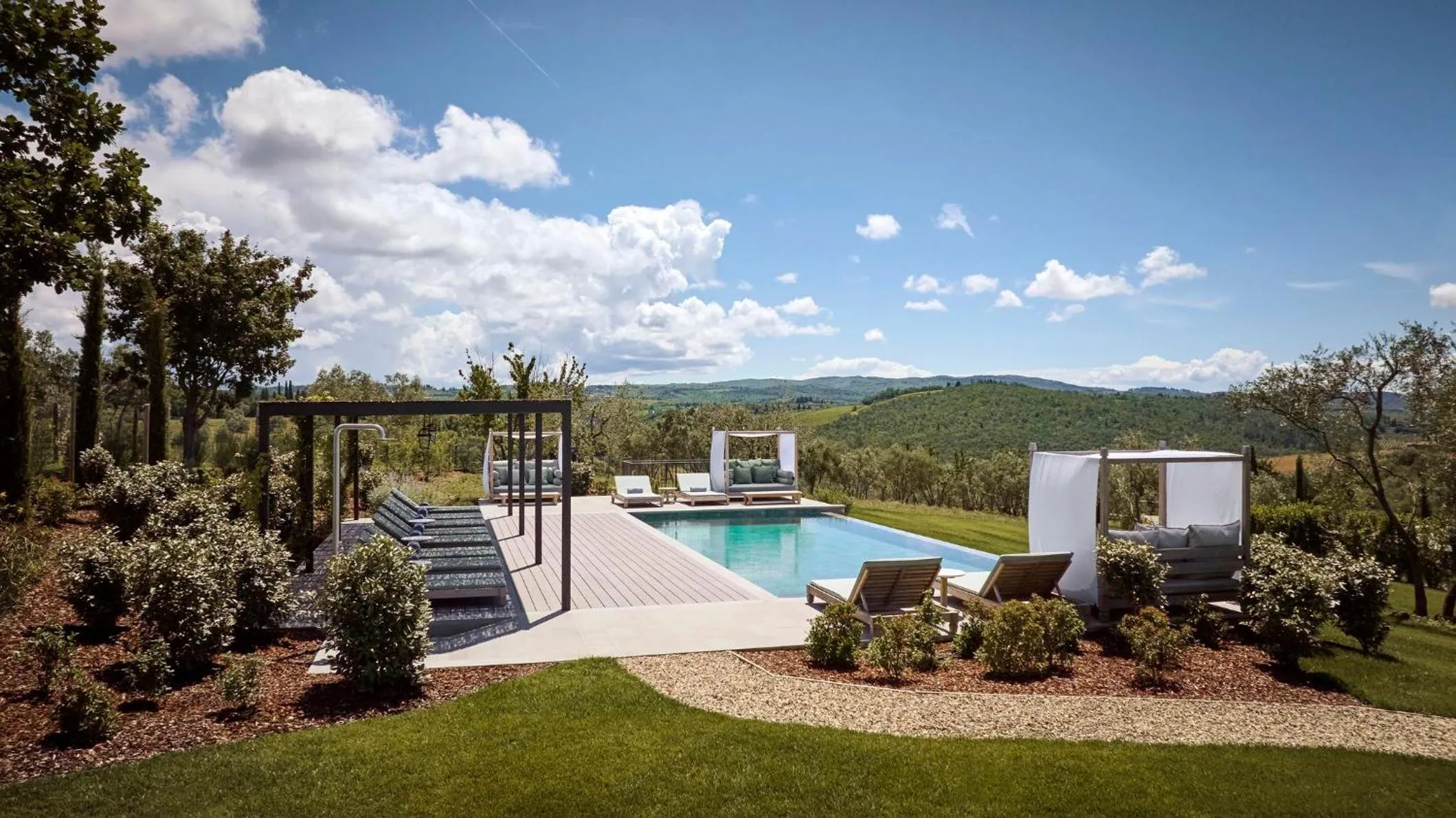 Swimming pool in COMO Castello Del Nero