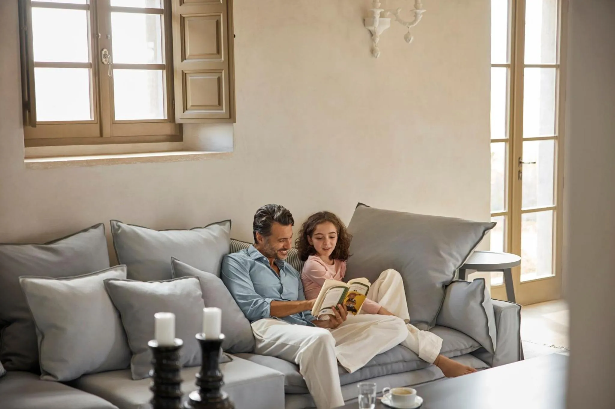 Living room in COMO Castello Del Nero