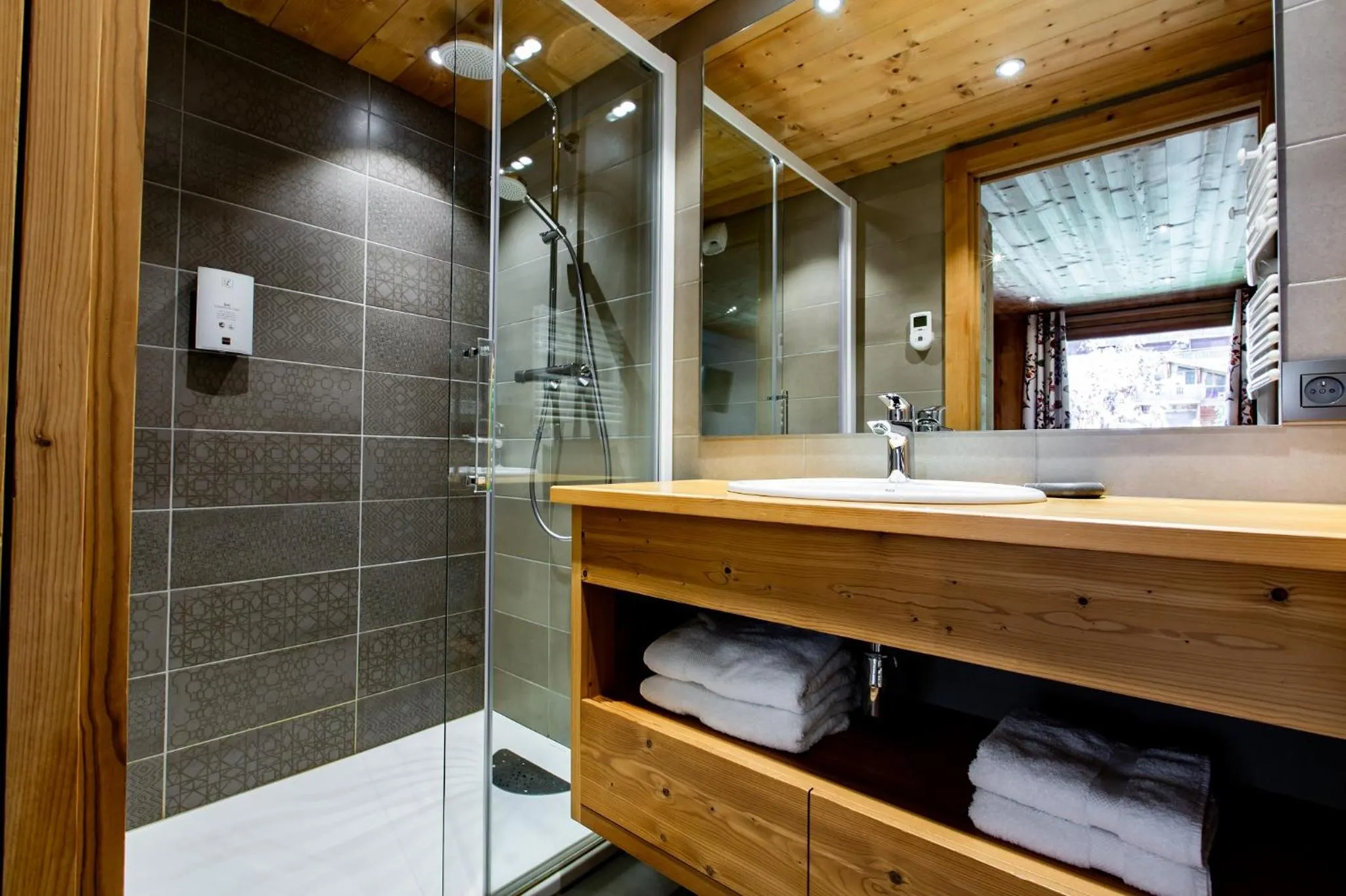Bathroom in Hotel Les Bruyères
