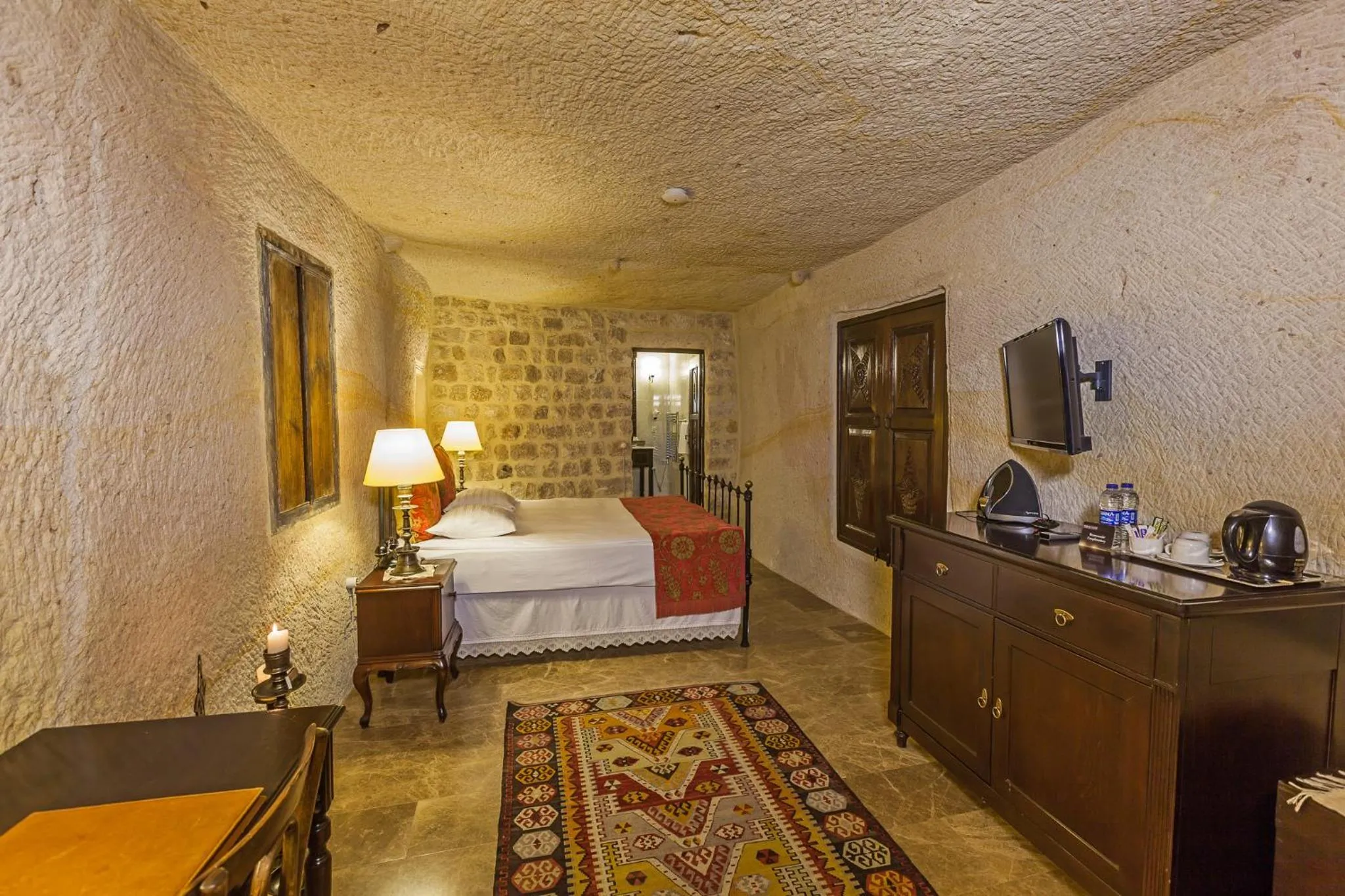 Bedroom, Bed in Yunak Evleri Cappadocia