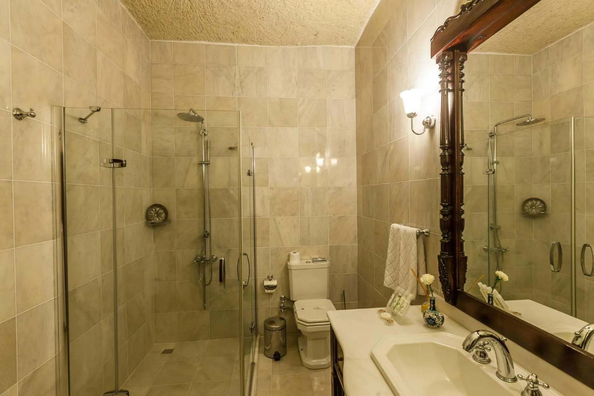 Bathroom in Yunak Evleri Cappadocia