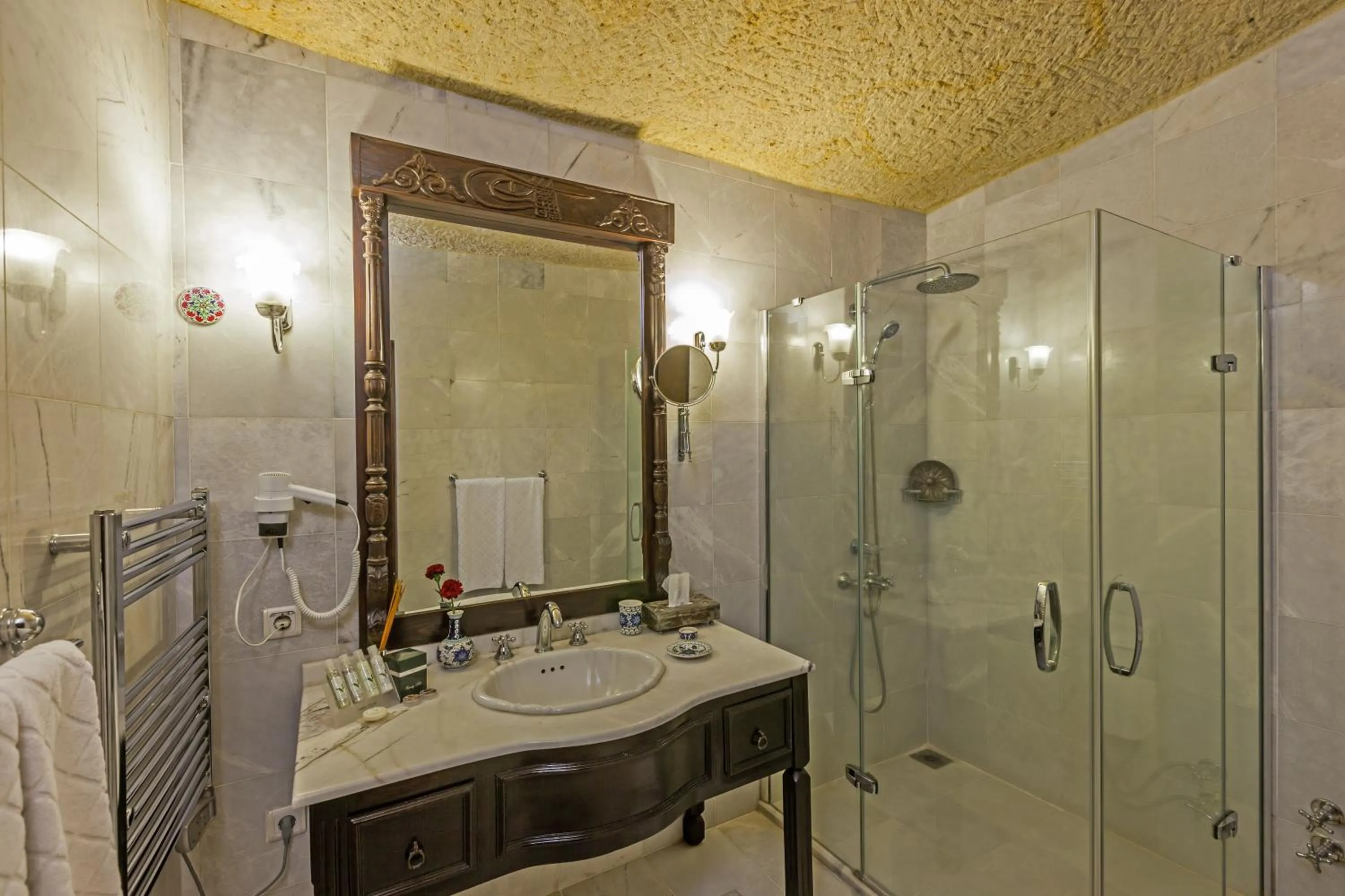 Bathroom in Yunak Evleri Cappadocia