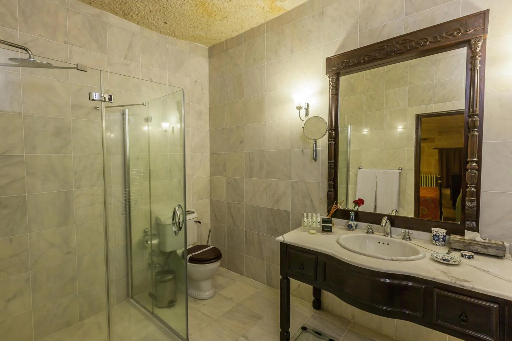 Bathroom in Yunak Evleri Cappadocia