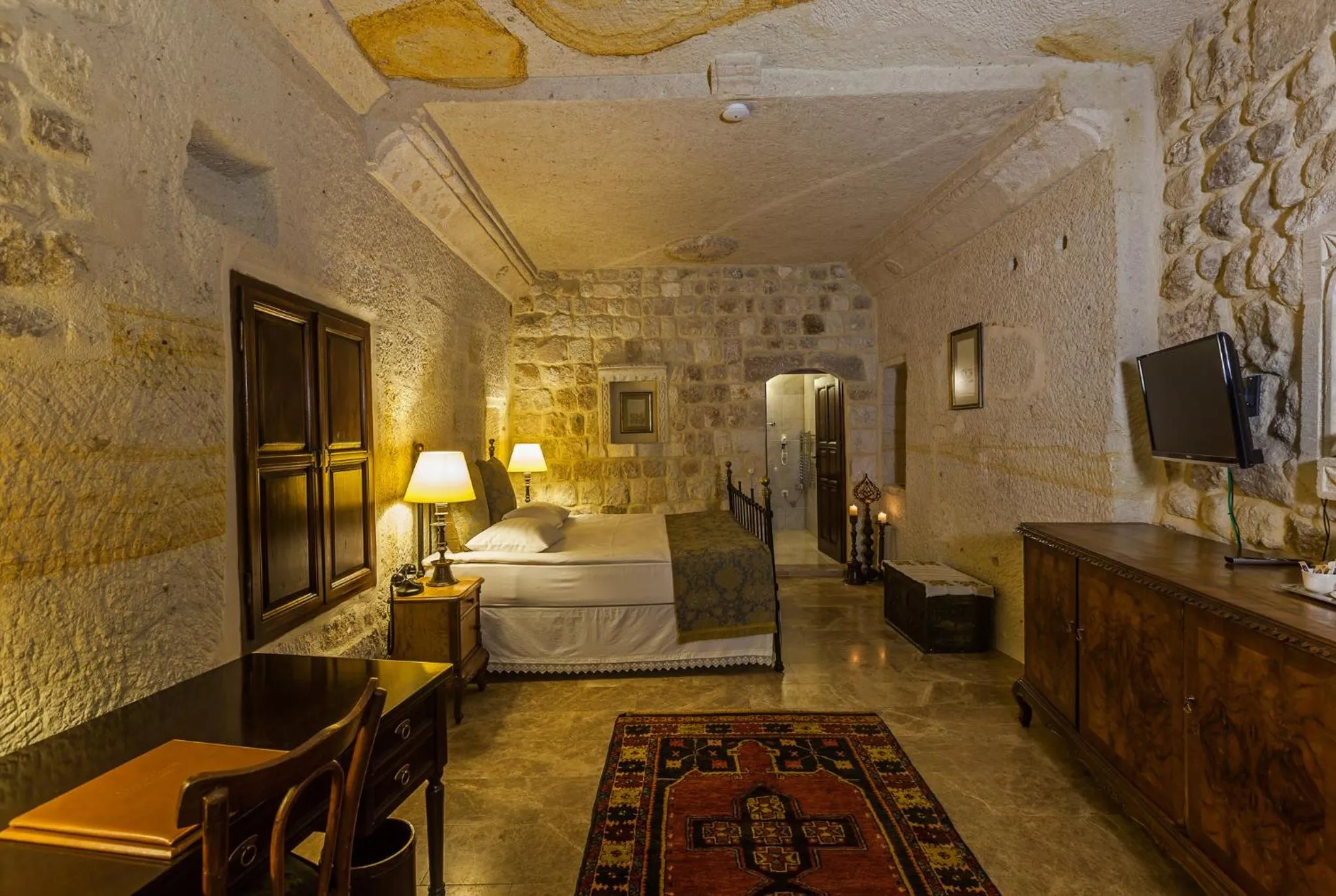 Bedroom, Bed in Yunak Evleri Cappadocia