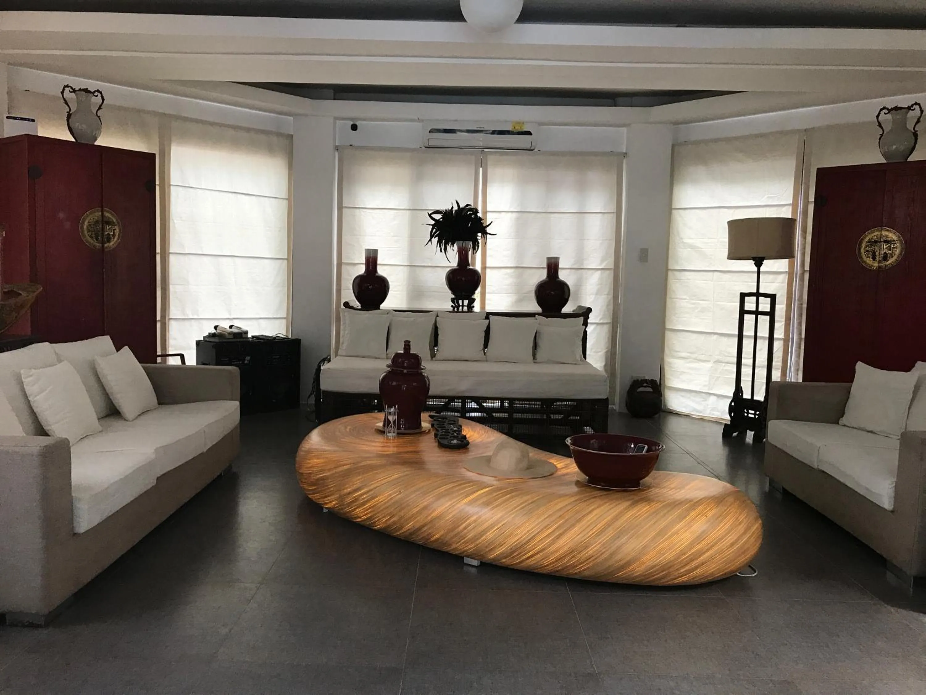 Living room in The Whitehouse by the Sea