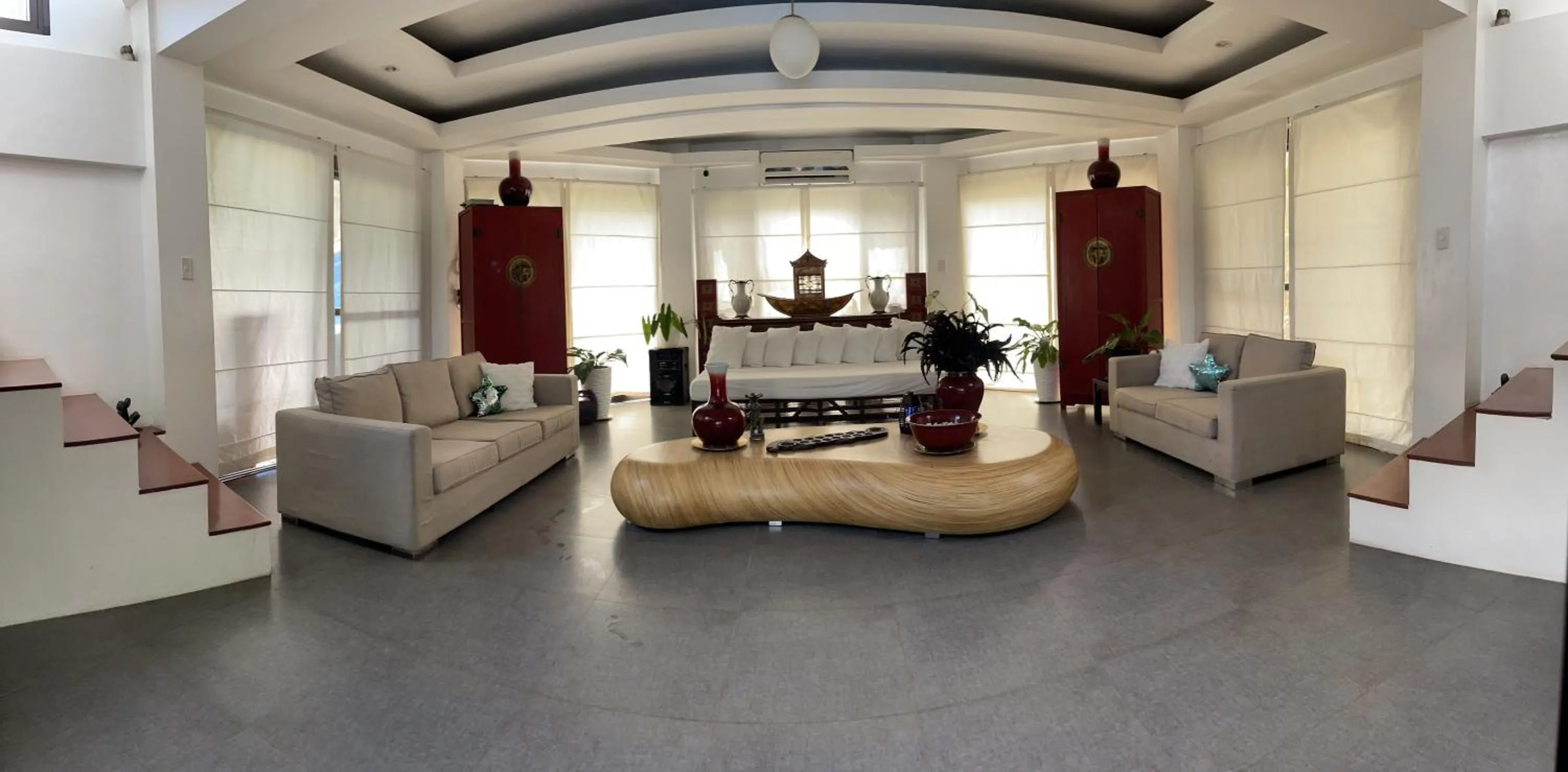 Living room in The Whitehouse by the Sea