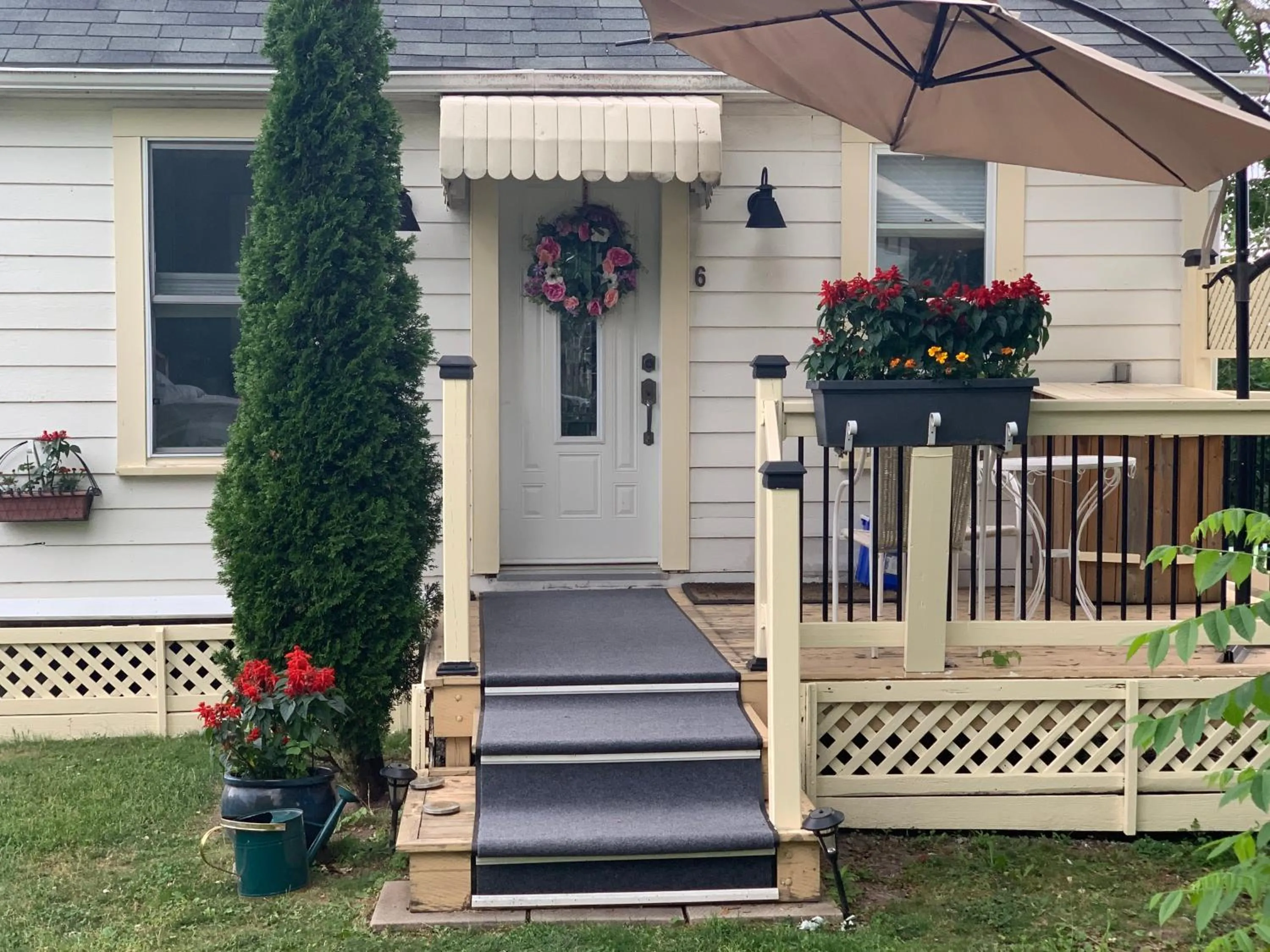 Balcony/Terrace in Green Oaks B&B