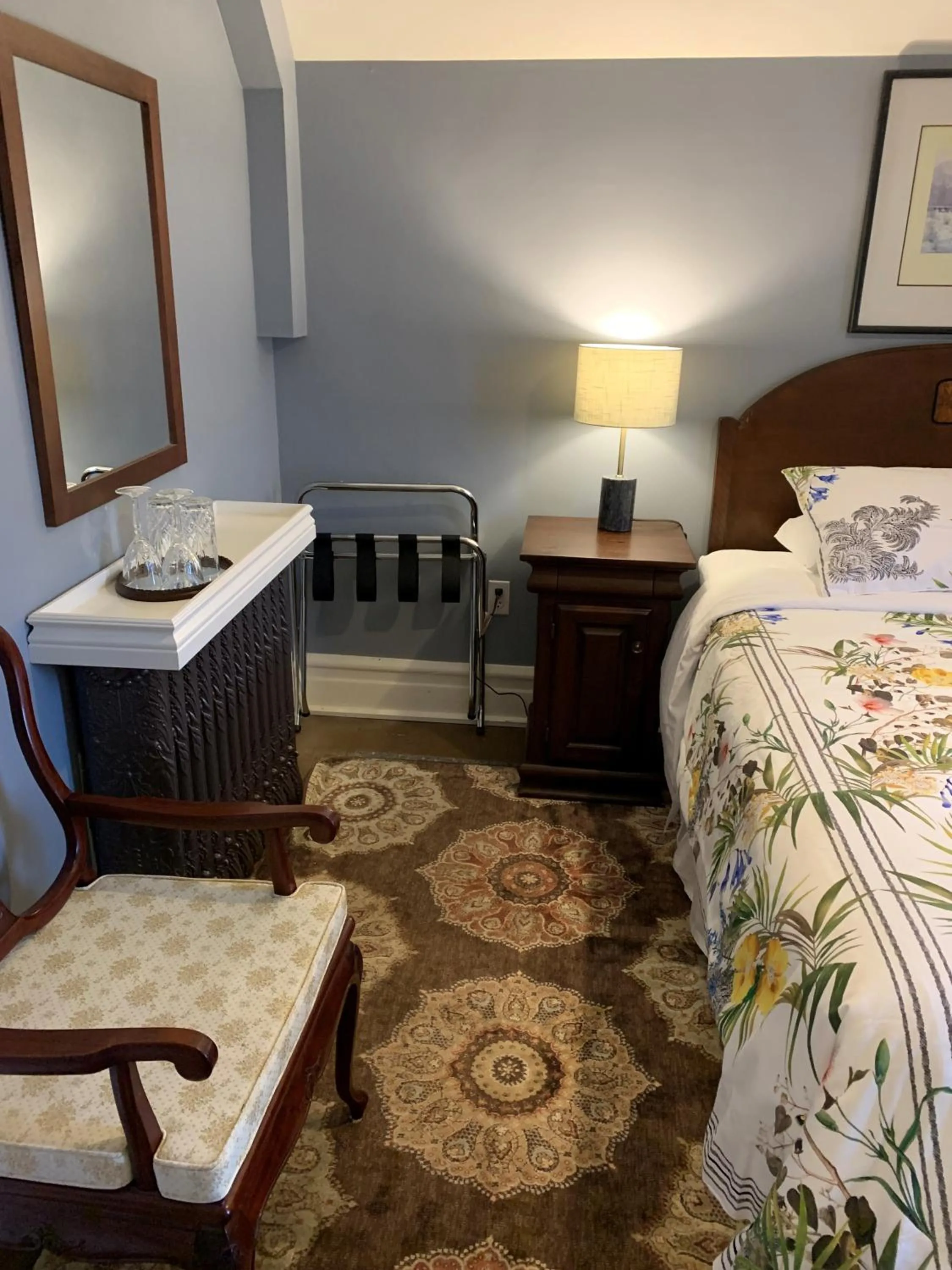 Bed in Green Oaks B&B