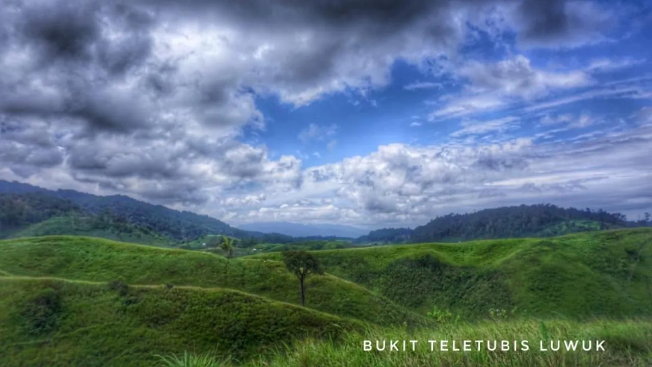 Mountain view in Hotel Santika Luwuk - Sulawesi Tengah