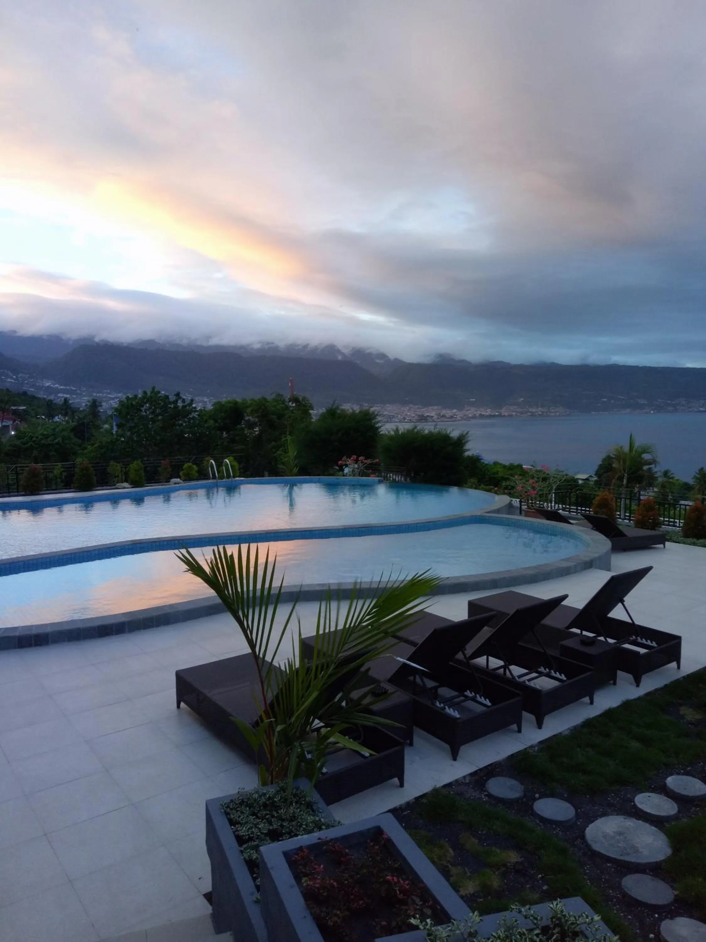 Swimming pool in Hotel Santika Luwuk - Sulawesi Tengah