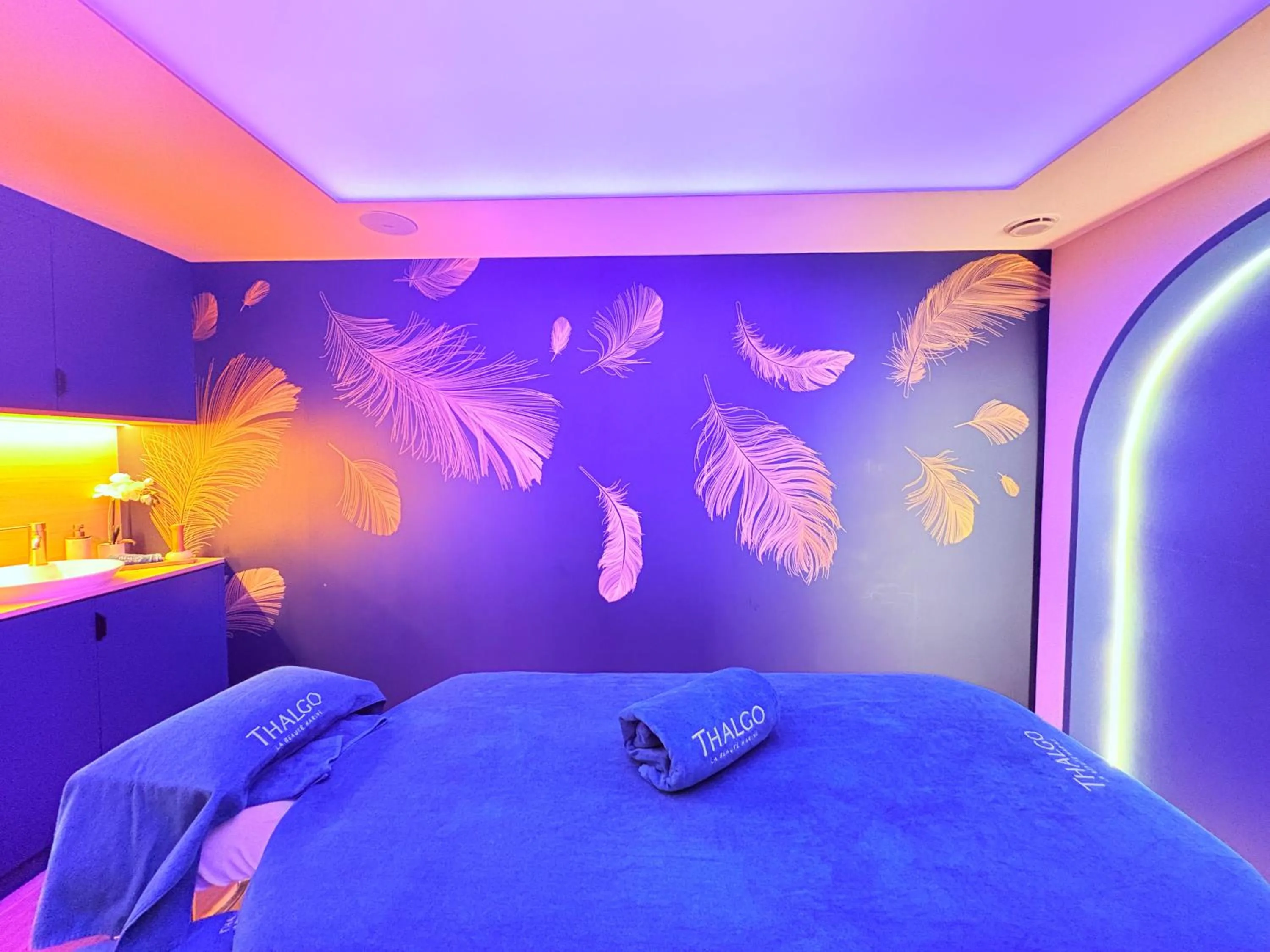 Massage, Bed in Brit Hotel Piscine & Spa - Fougères