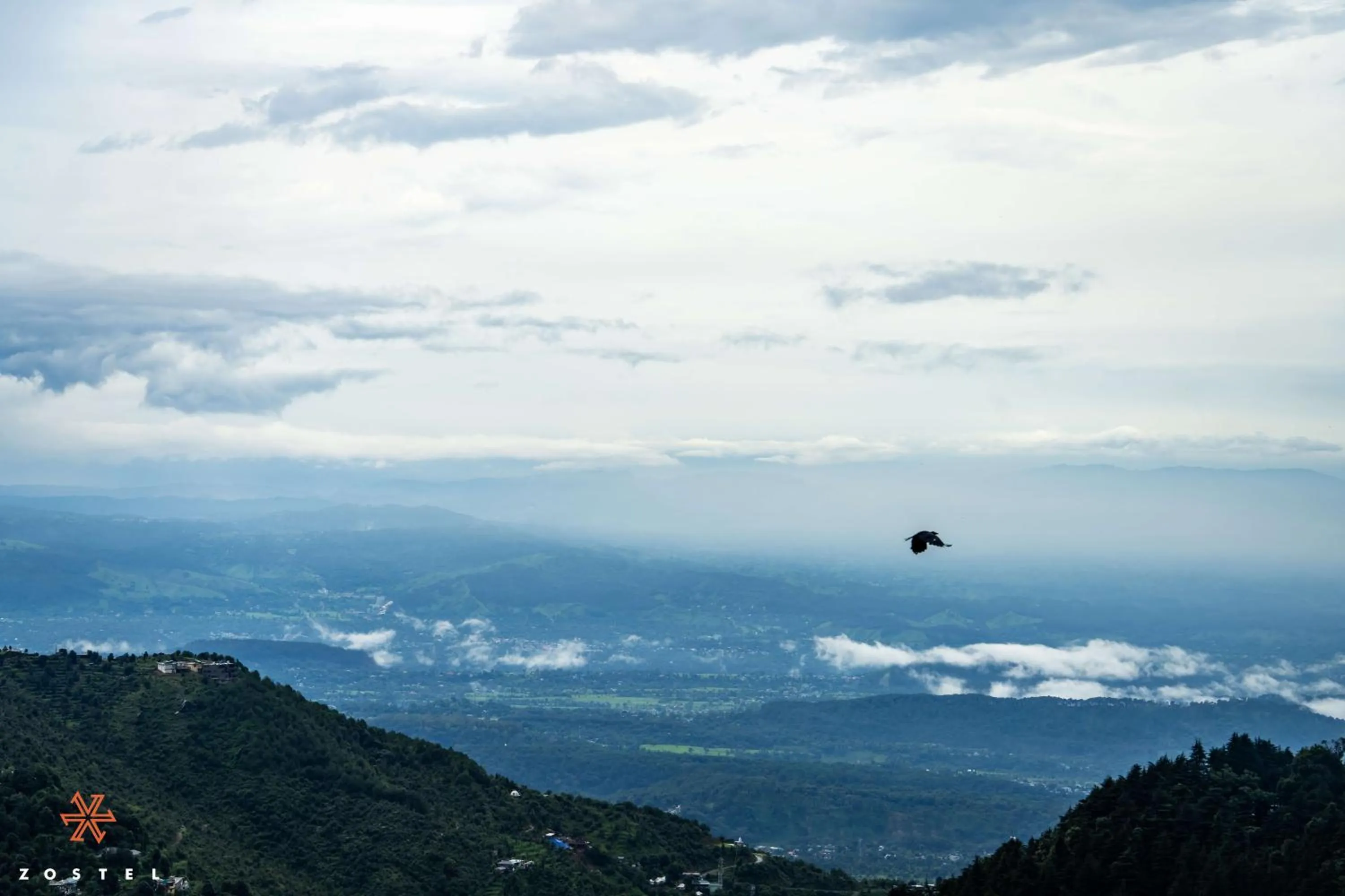 Natural landscape in Zostel Dharamkot