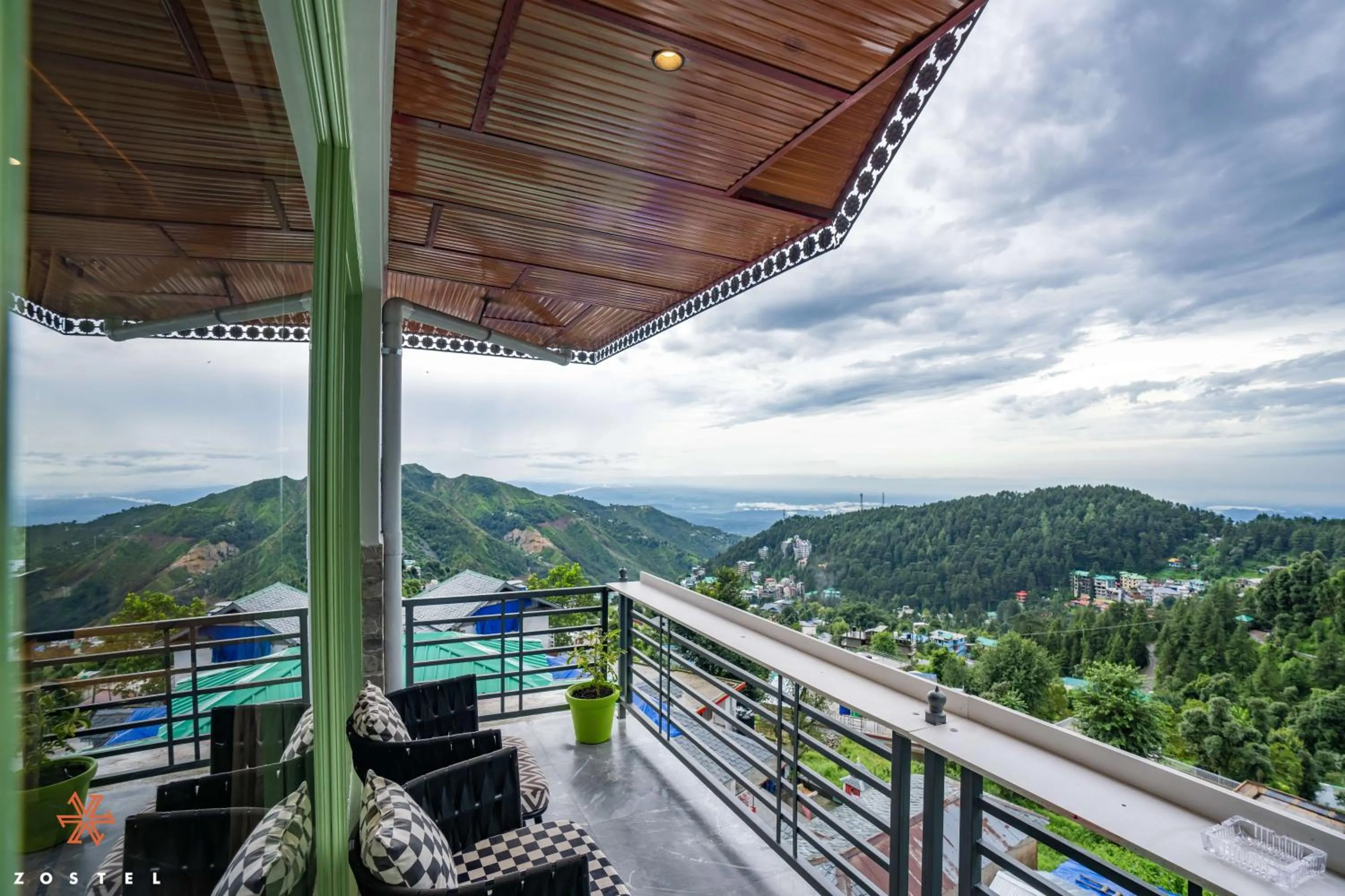 Natural landscape in Zostel Dharamkot