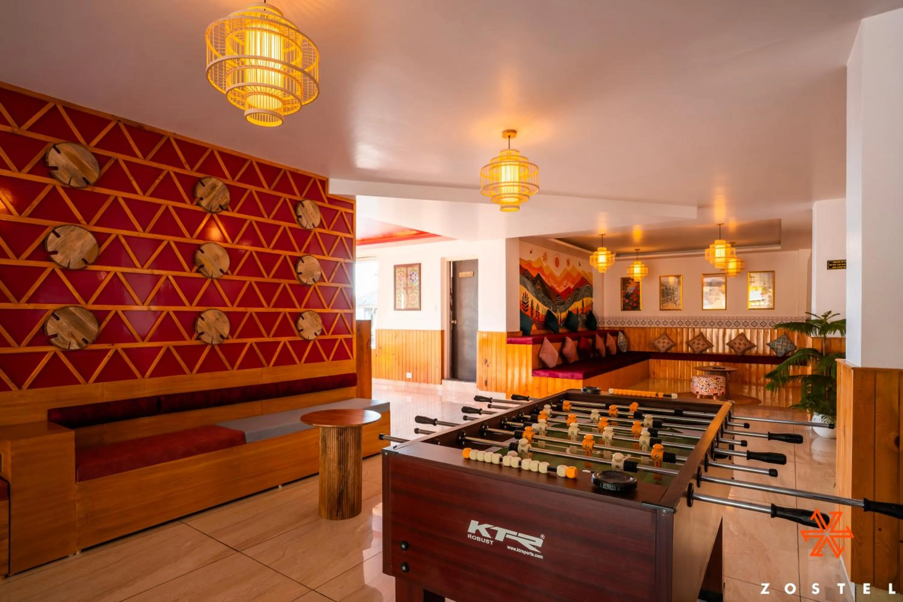 Game Room in Zostel Dharamkot