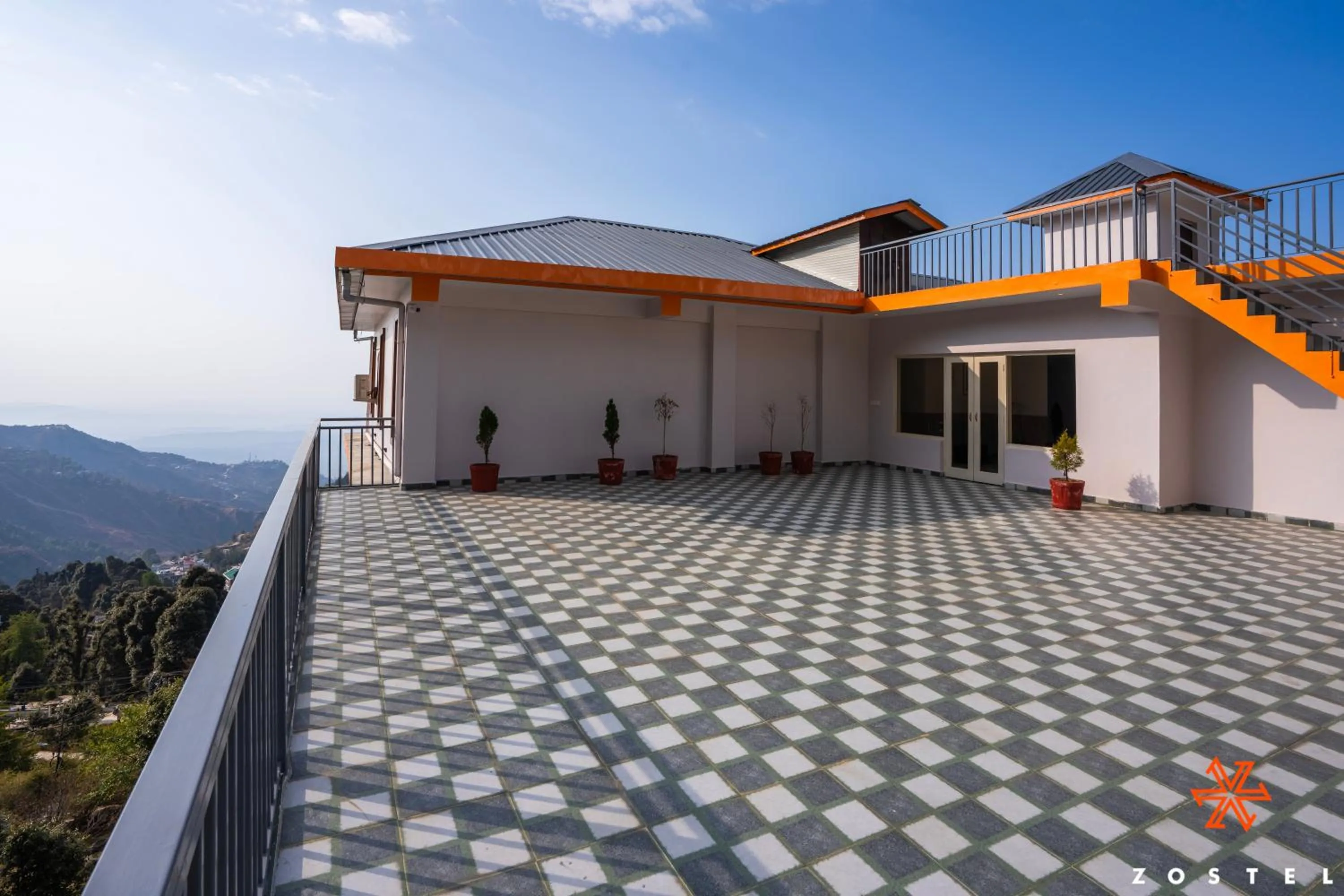 View (from property/room) in Zostel Dharamkot