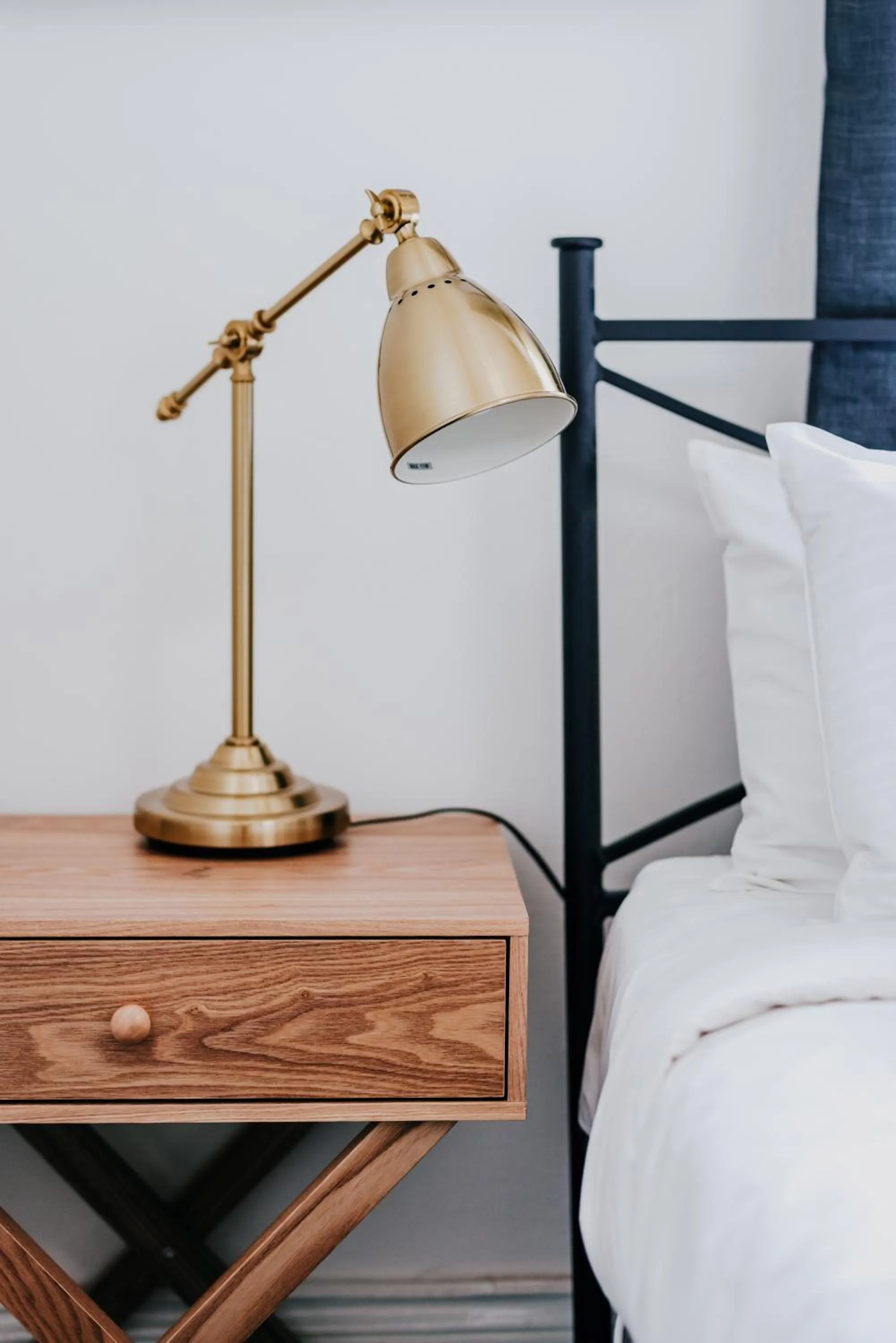 Bed in Holmesville Hotel