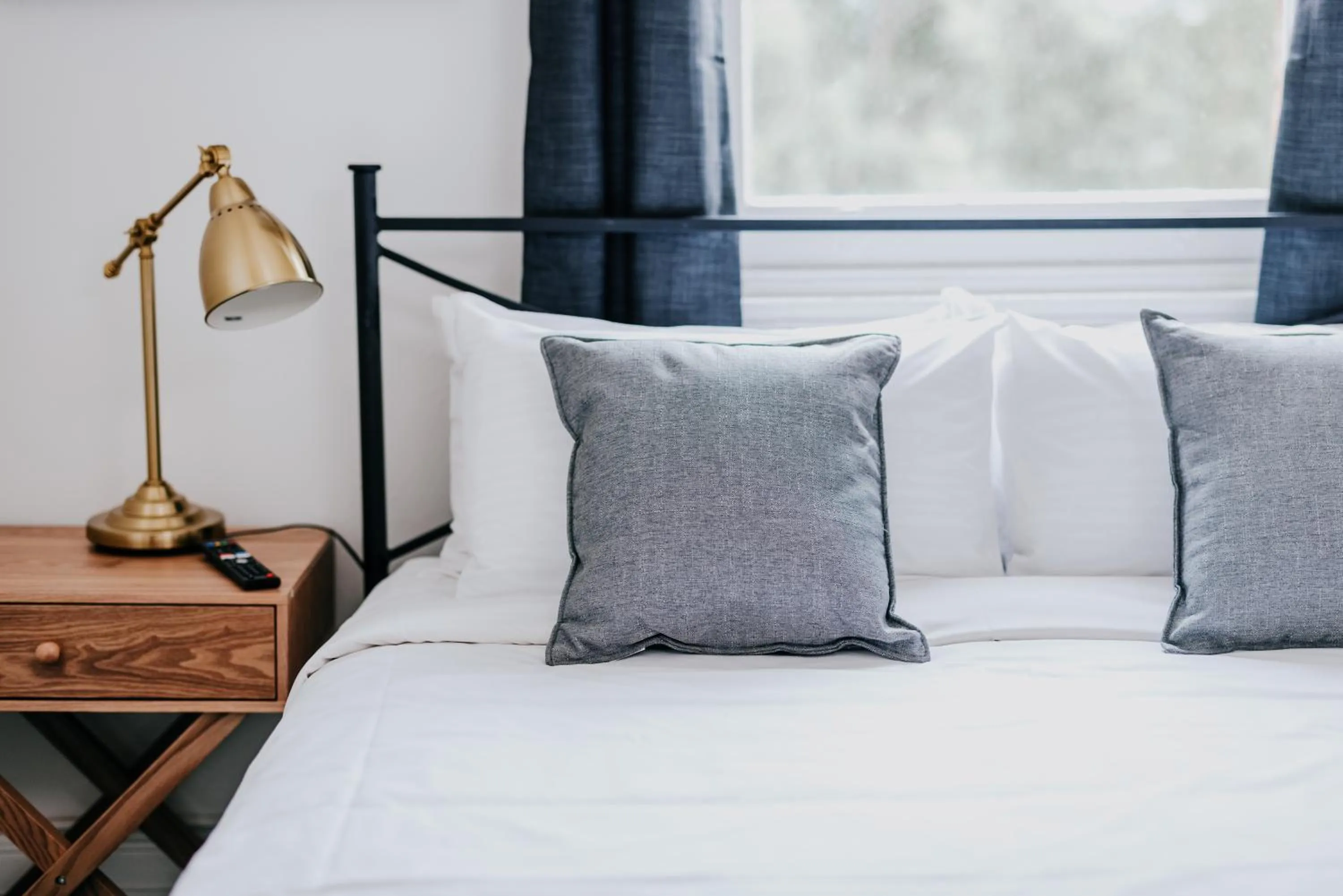 Bed in Holmesville Hotel