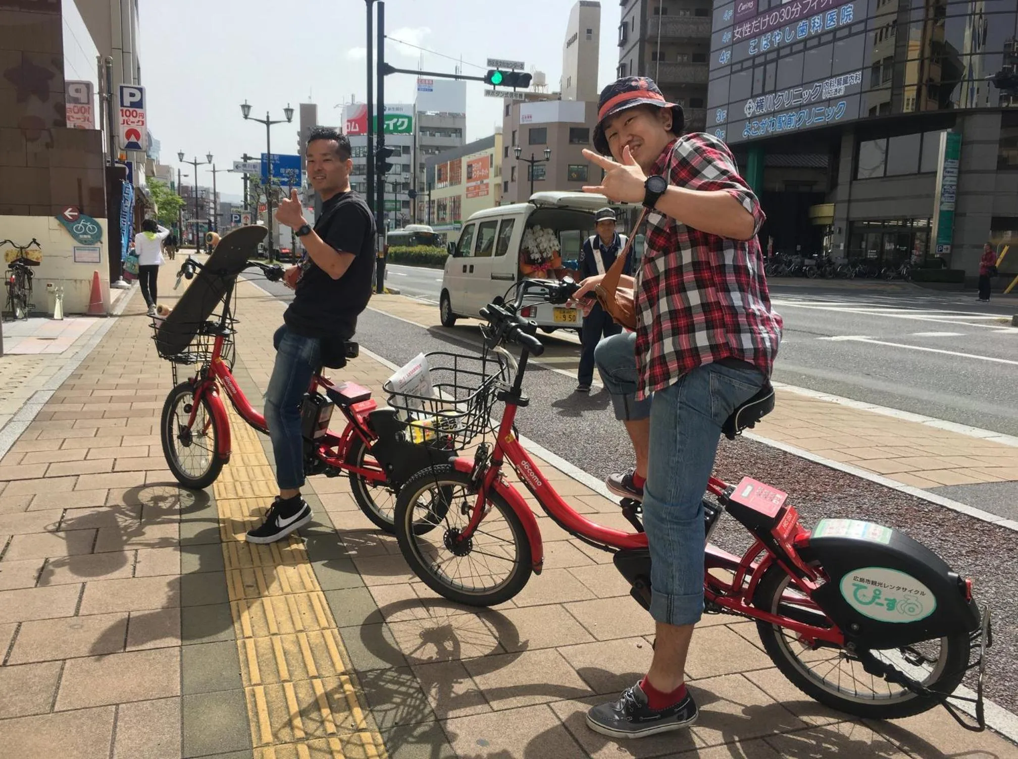 Cycling in Hiroshima Hostel EN
