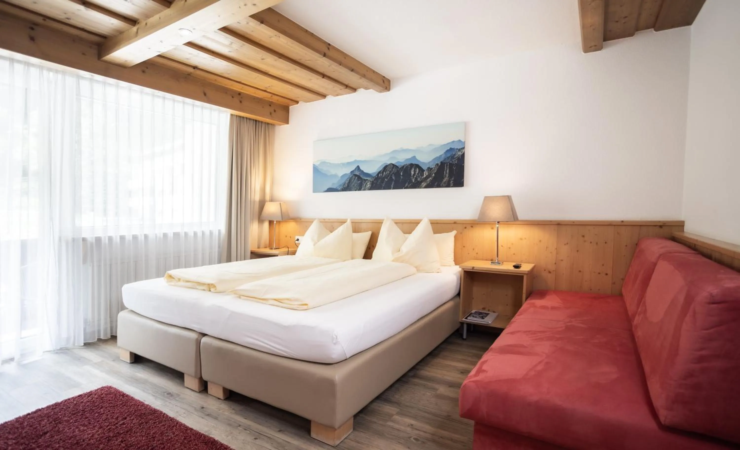 Photo of the whole room, Bed in Hotel Hubertus