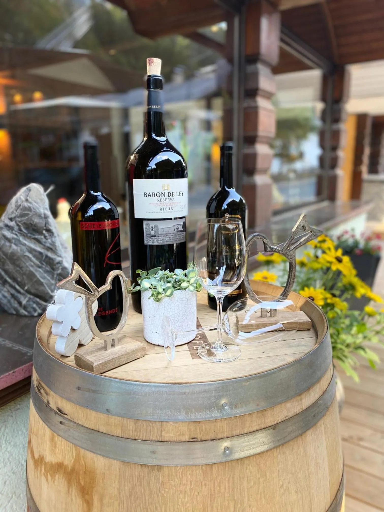 Balcony/Terrace in Hotel Hubertus