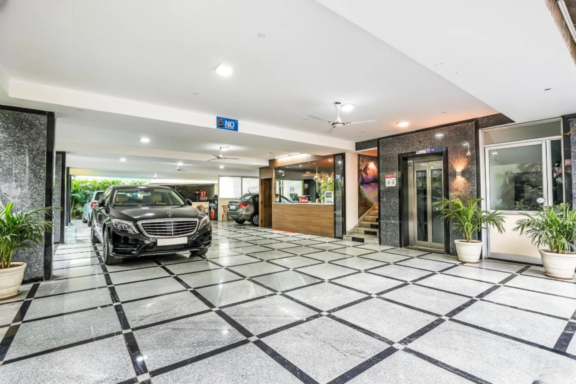 Parking in FabHotel RR Grand - Next to Trendset Mall