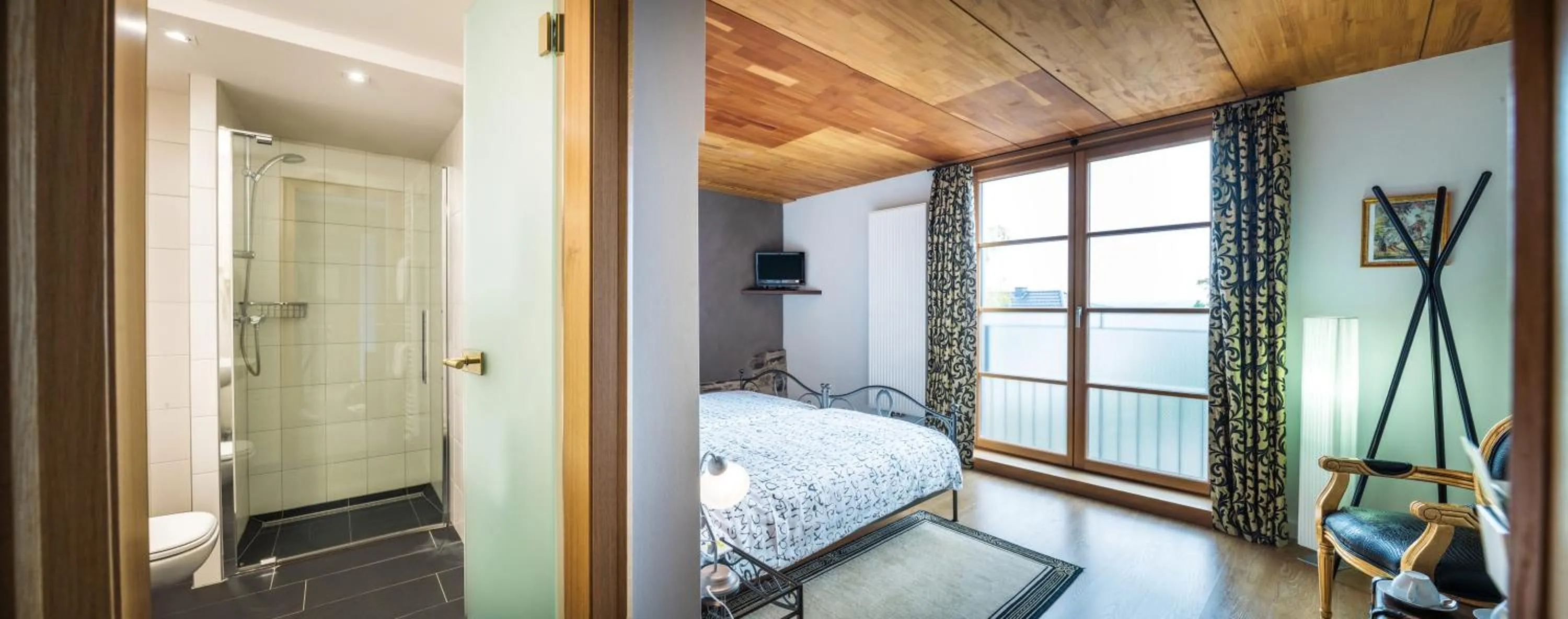 Bathroom in Auberge Du Relais Postal