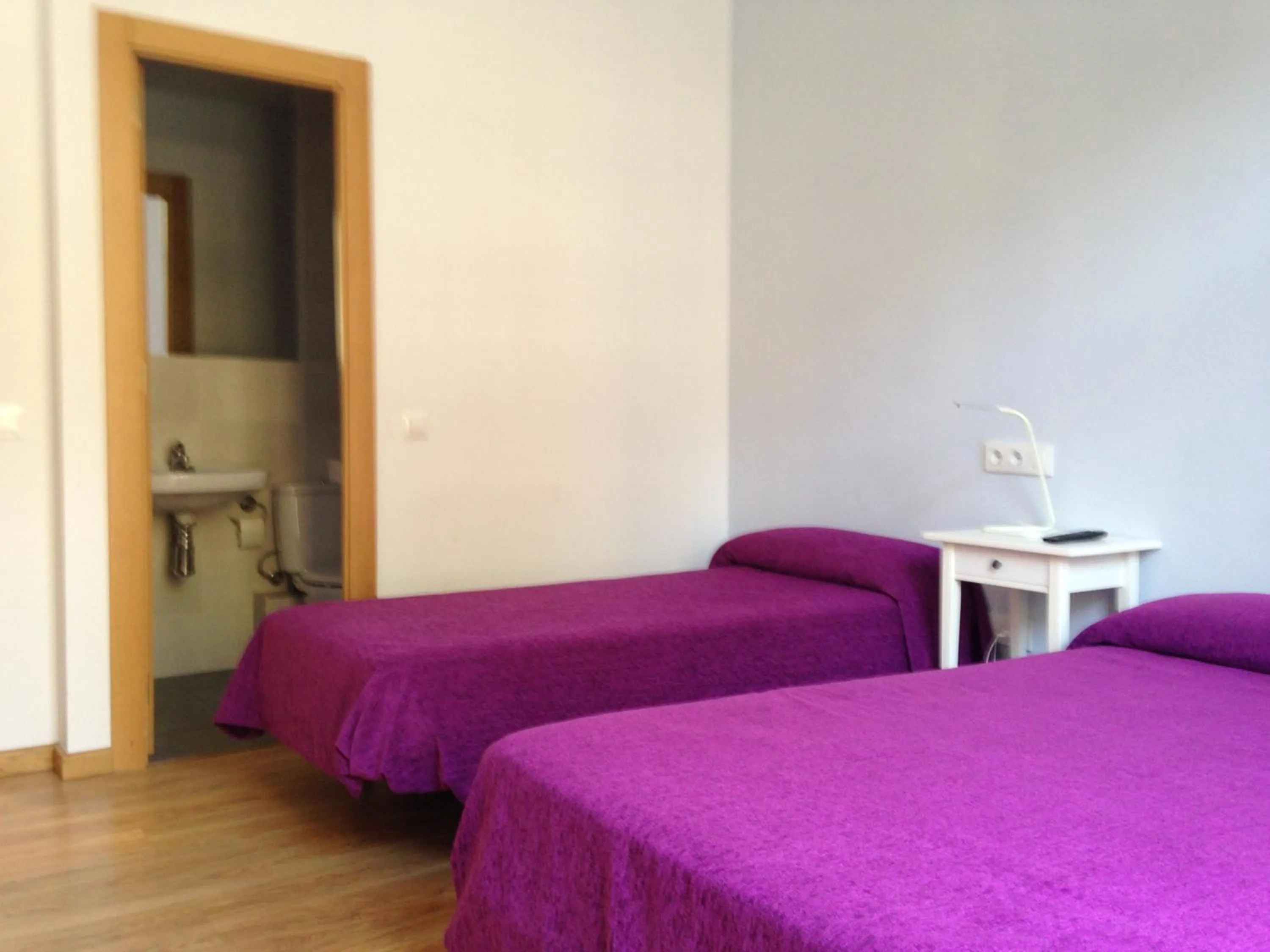 Photo of the whole room, Bed in Hostal Delfos