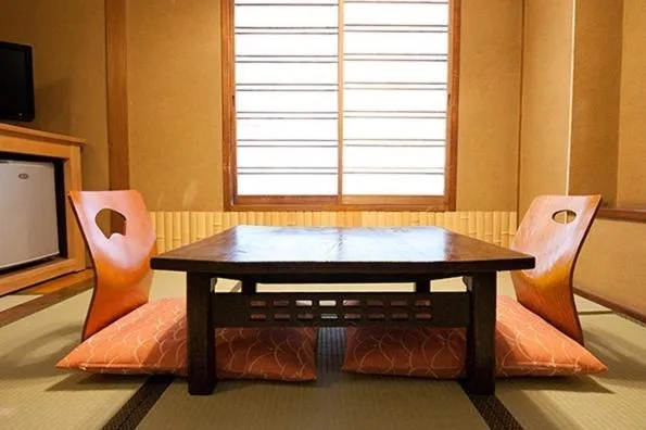 Seating area in Hotel Edoya