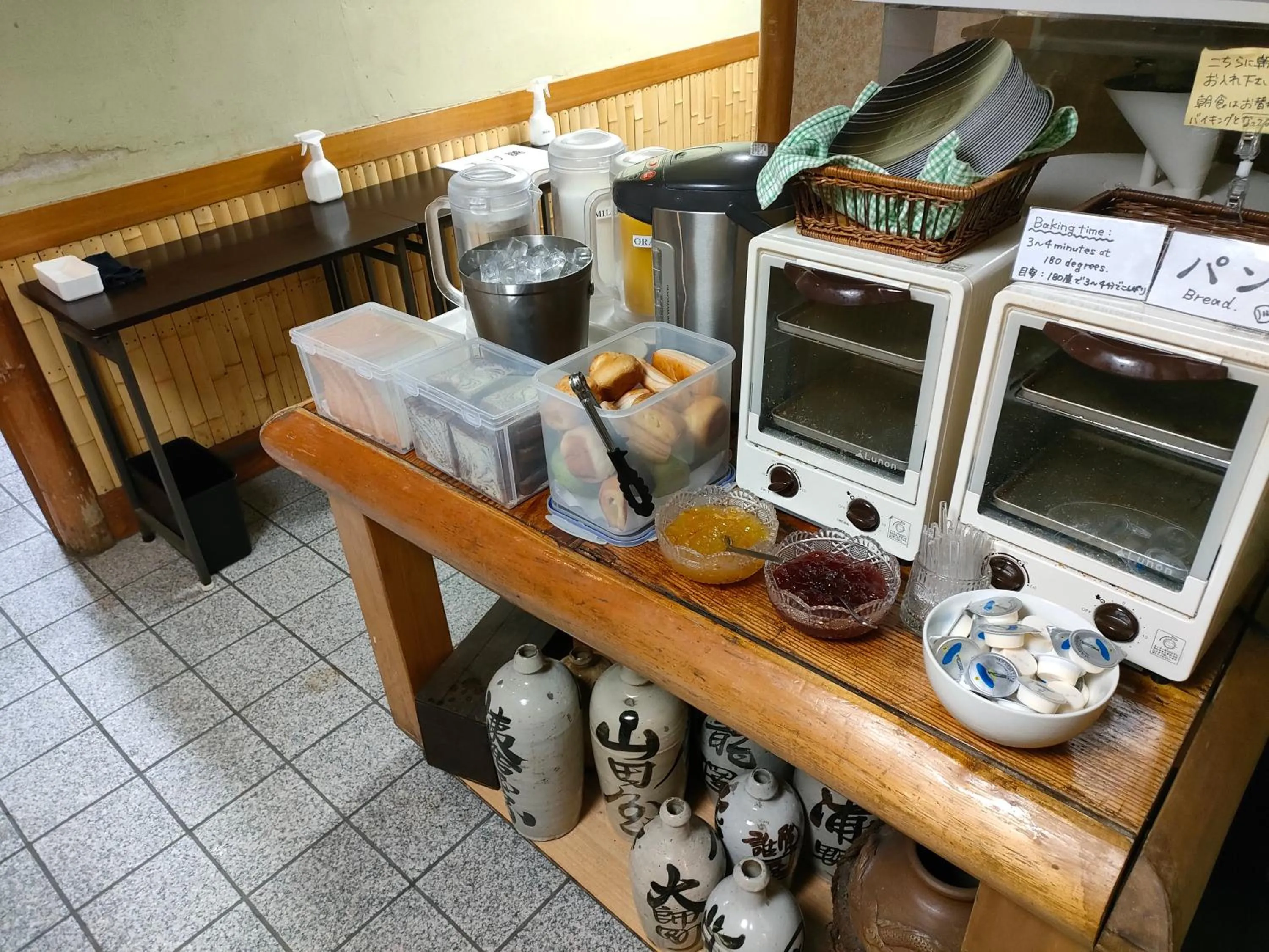 Buffet breakfast in Hotel Edoya