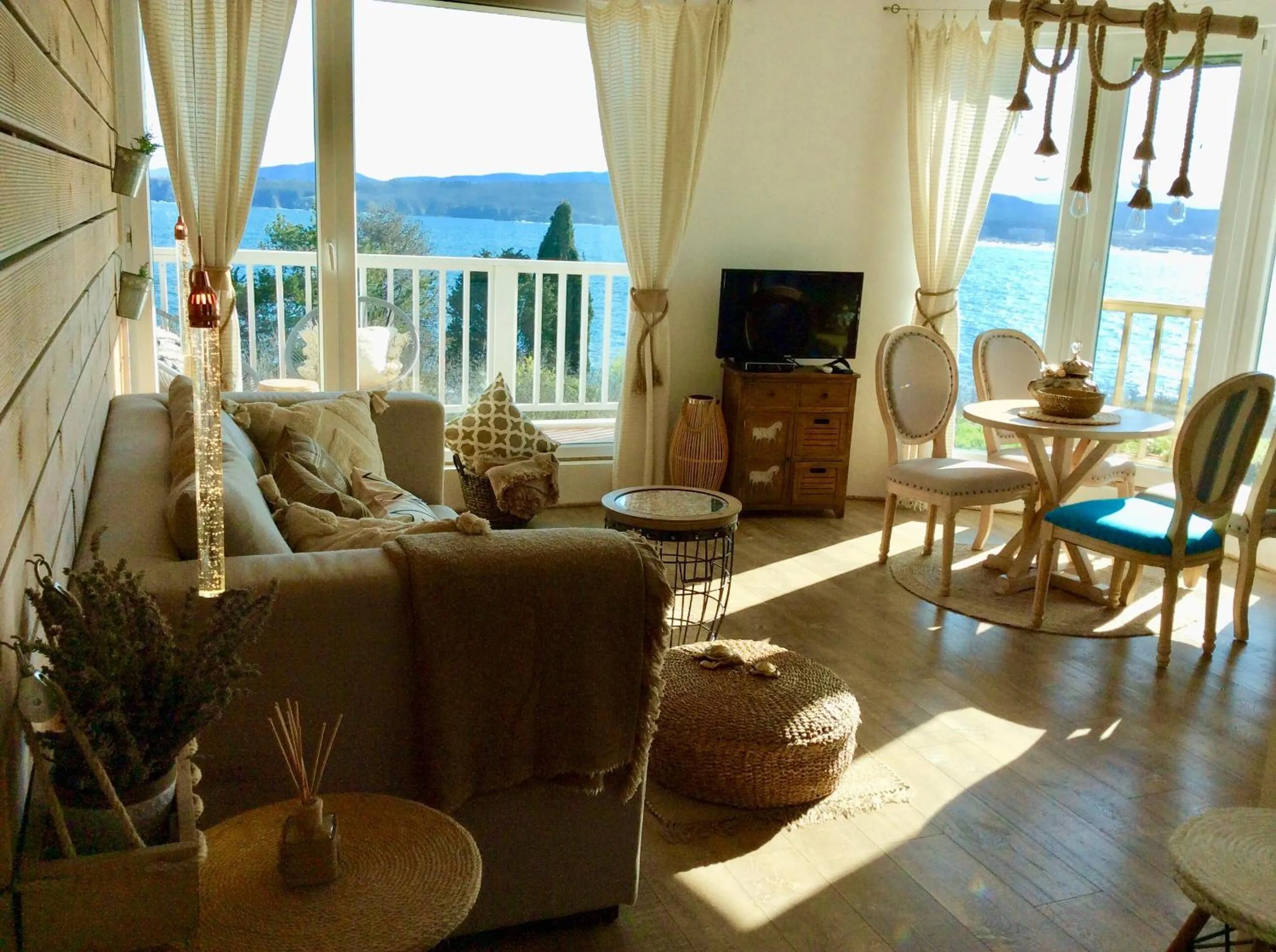 Living room in Casa de oro Alma