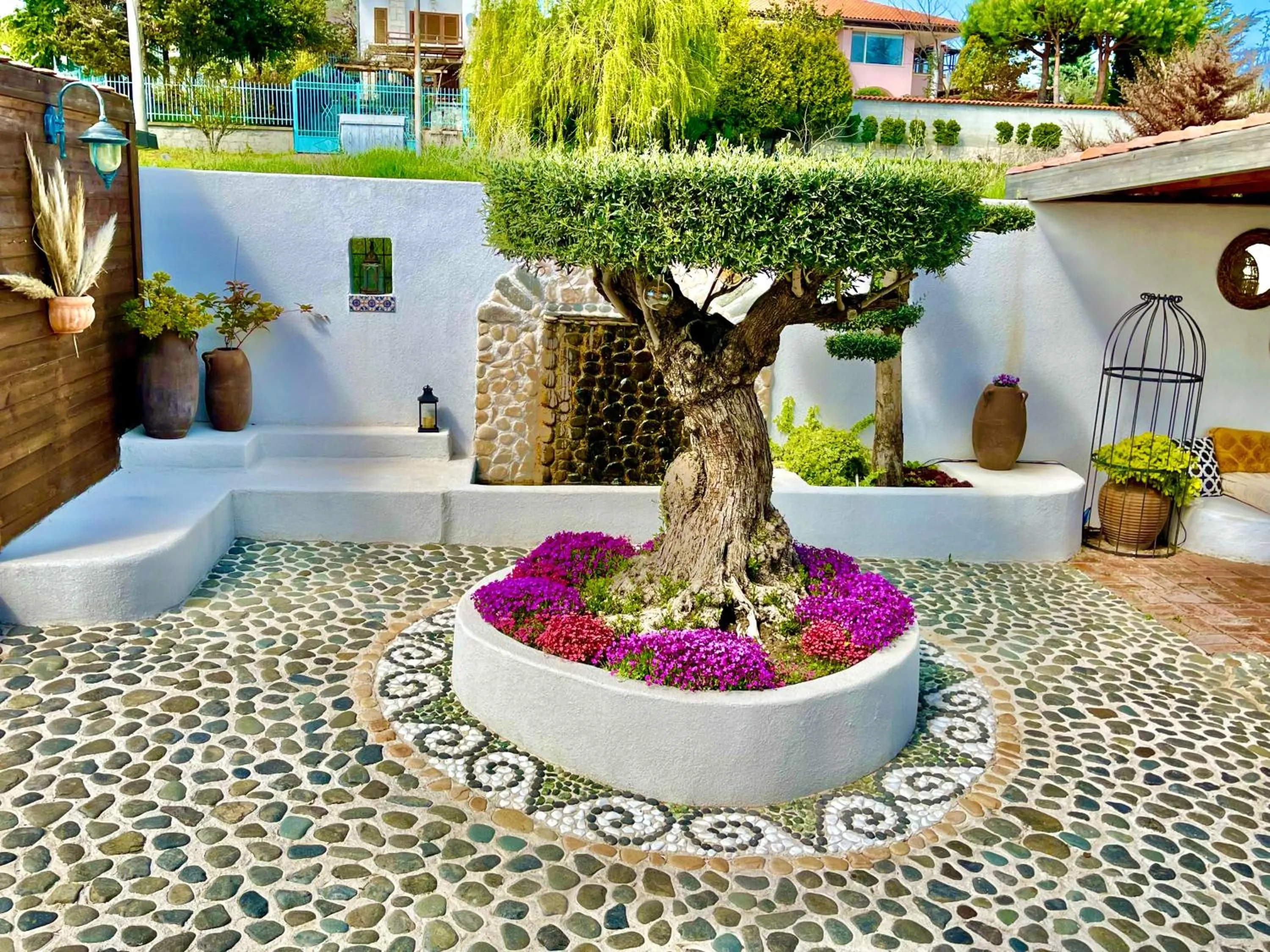 Patio in Casa de oro Alma