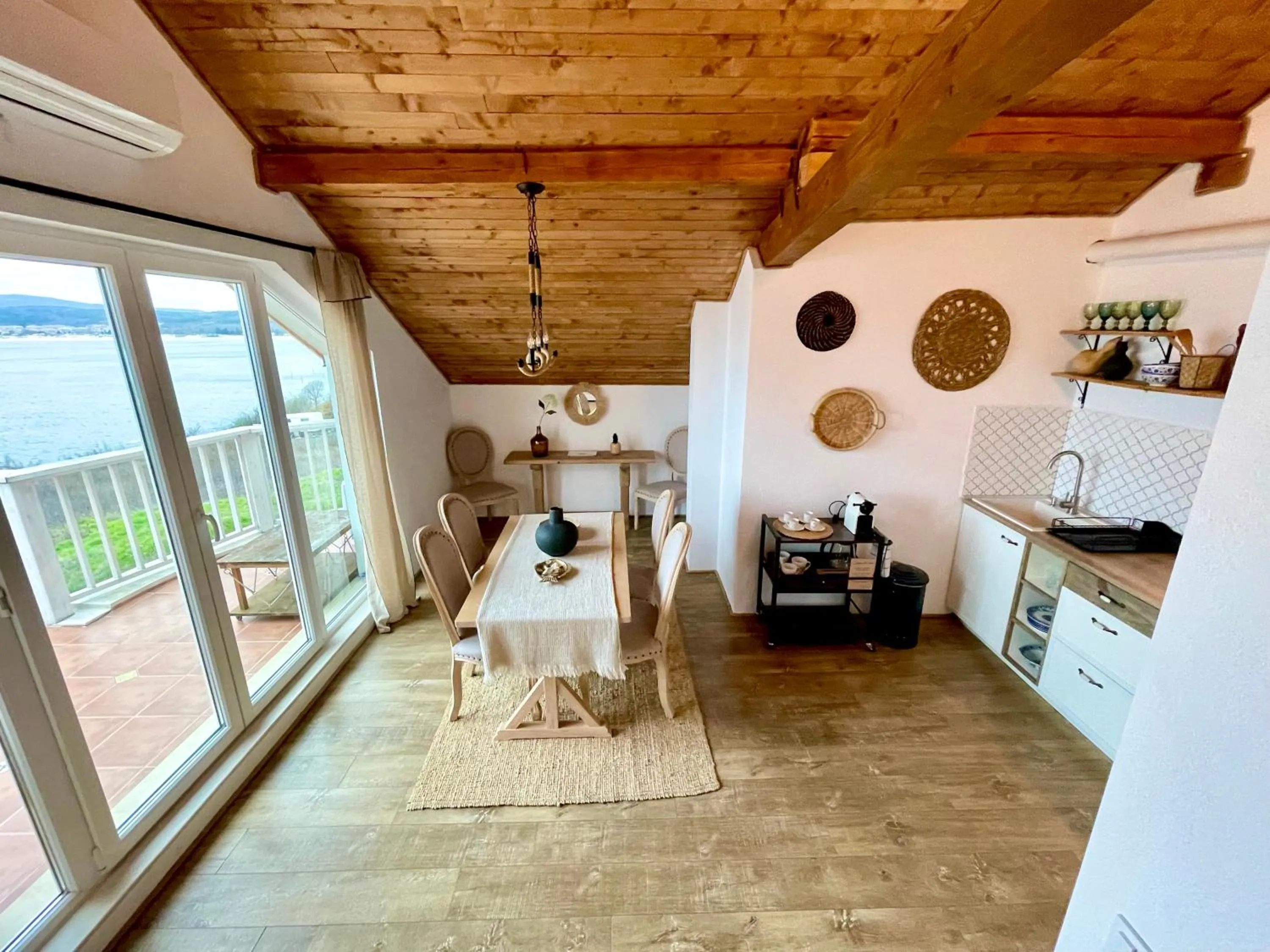 Kitchen or kitchenette in Casa de oro Alma