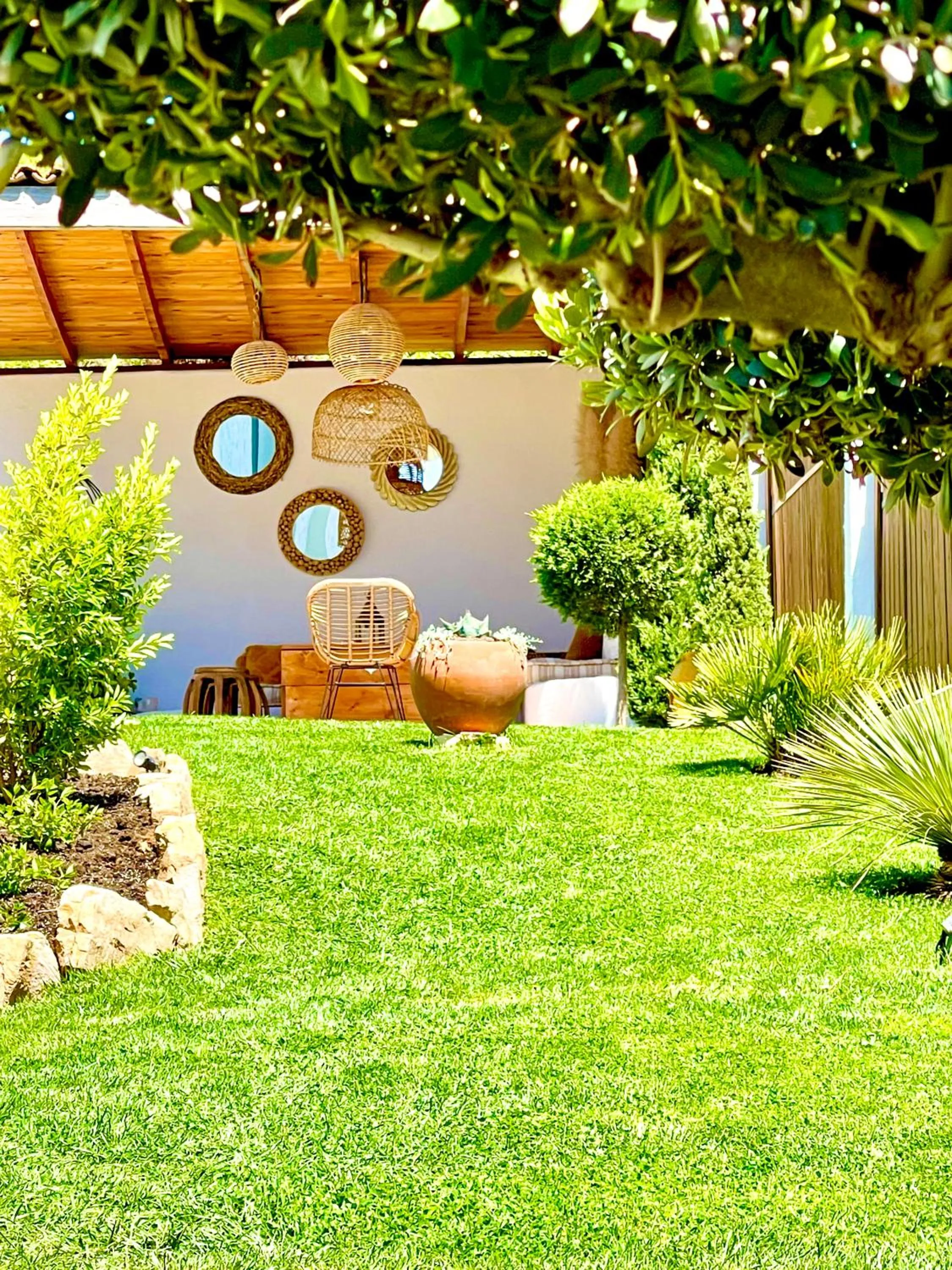 Patio in Casa de oro Alma