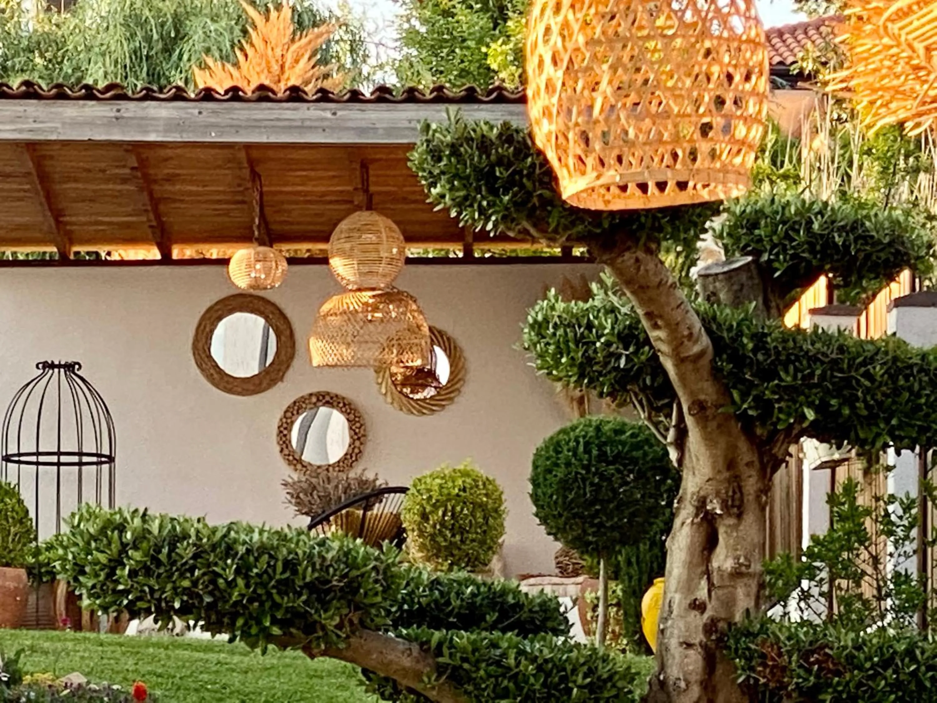 Patio in Casa de oro Alma