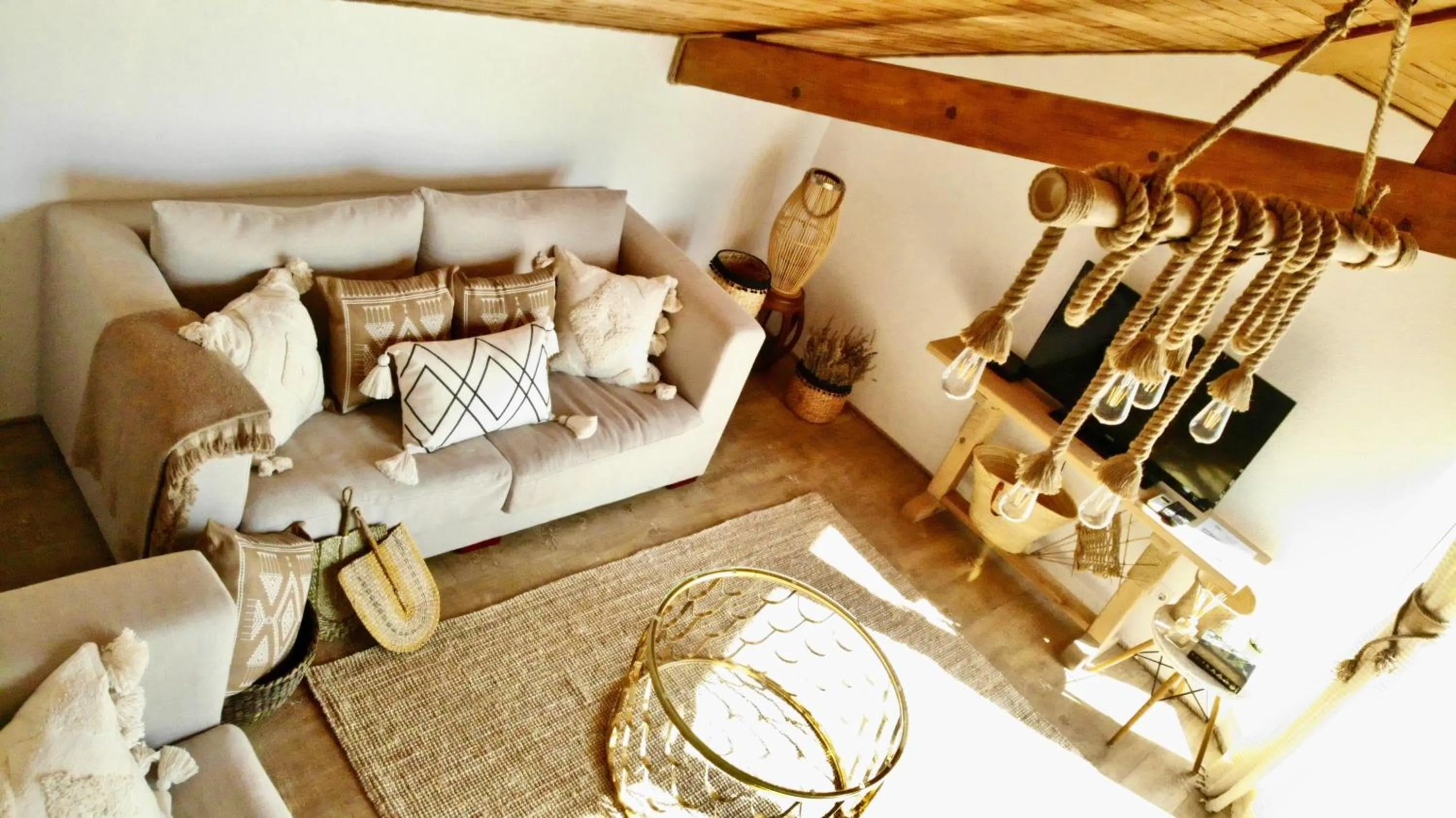 Living room in Casa de oro Alma