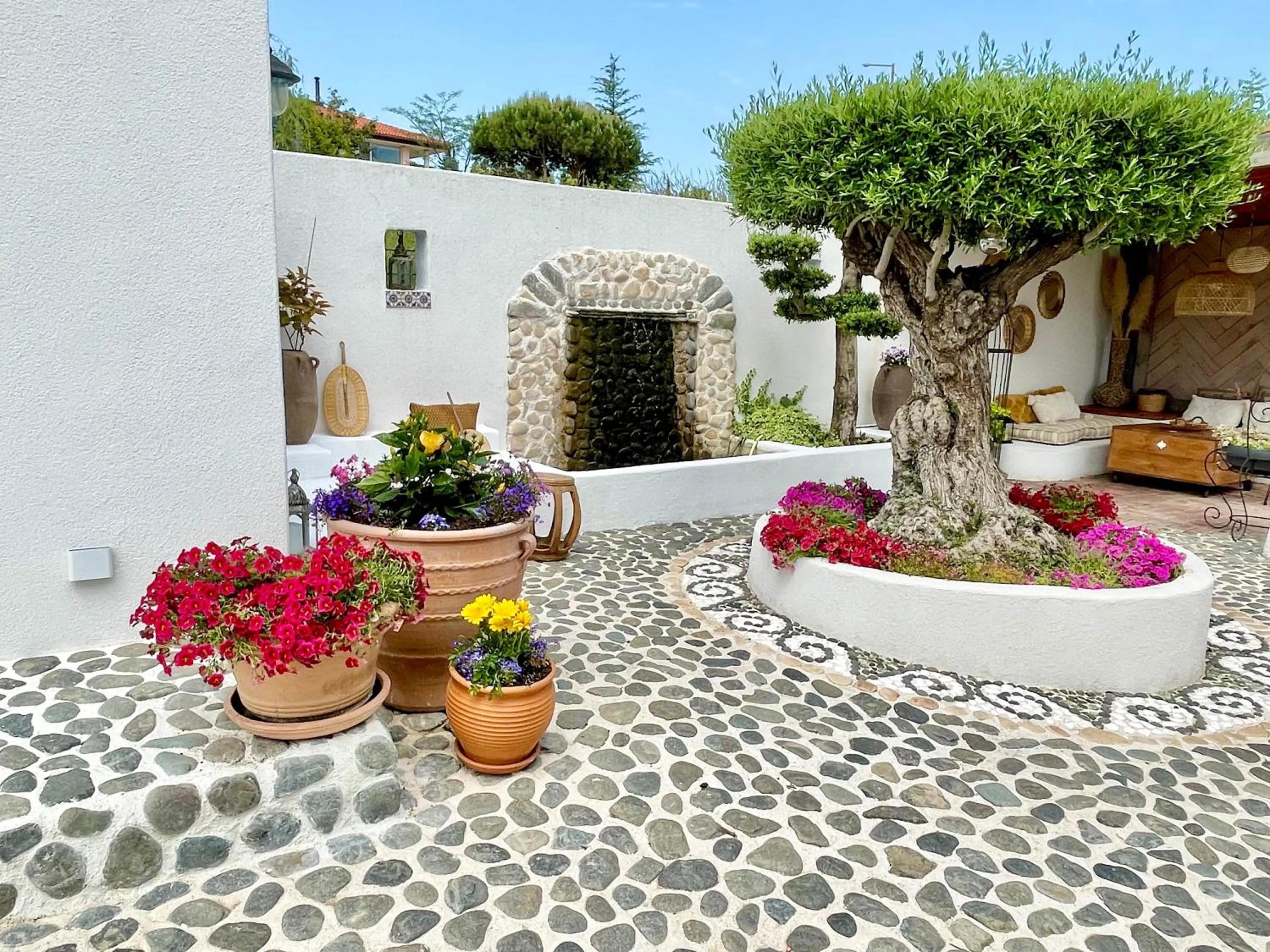 Patio in Casa de oro Alma