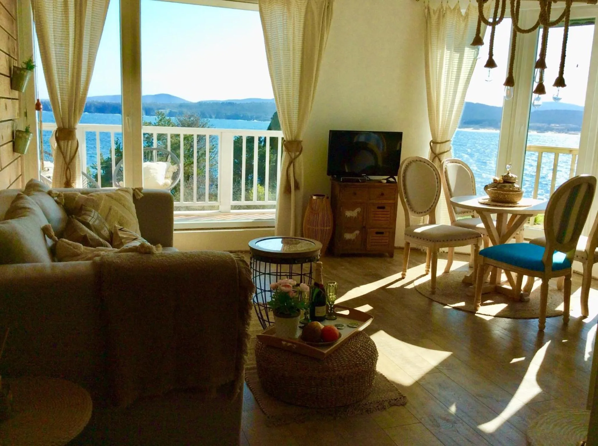 Living room in Casa de oro Alma